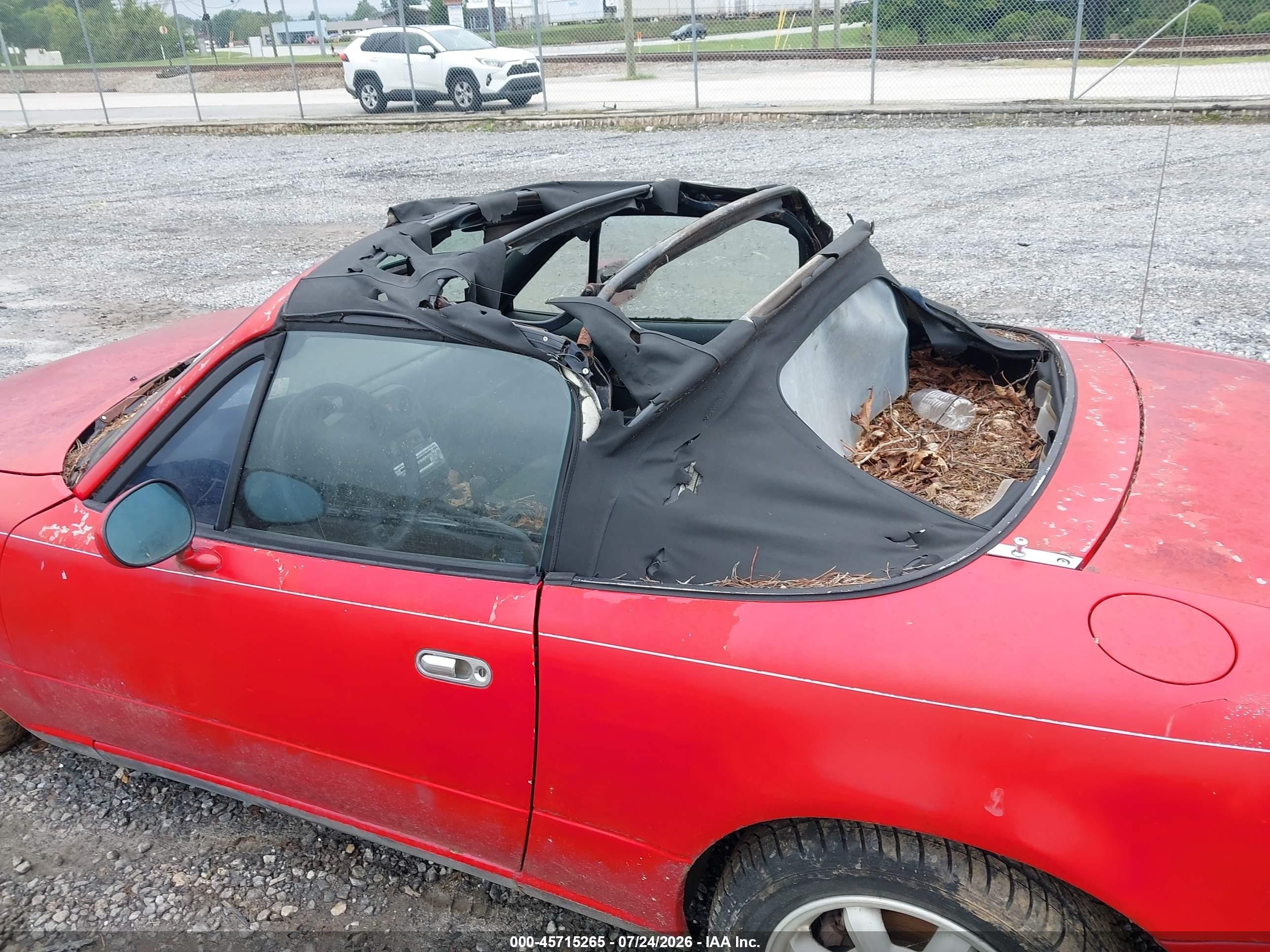 1990 Mazda Mx-5 Miata   Red vin: JM1NA351XL0112850