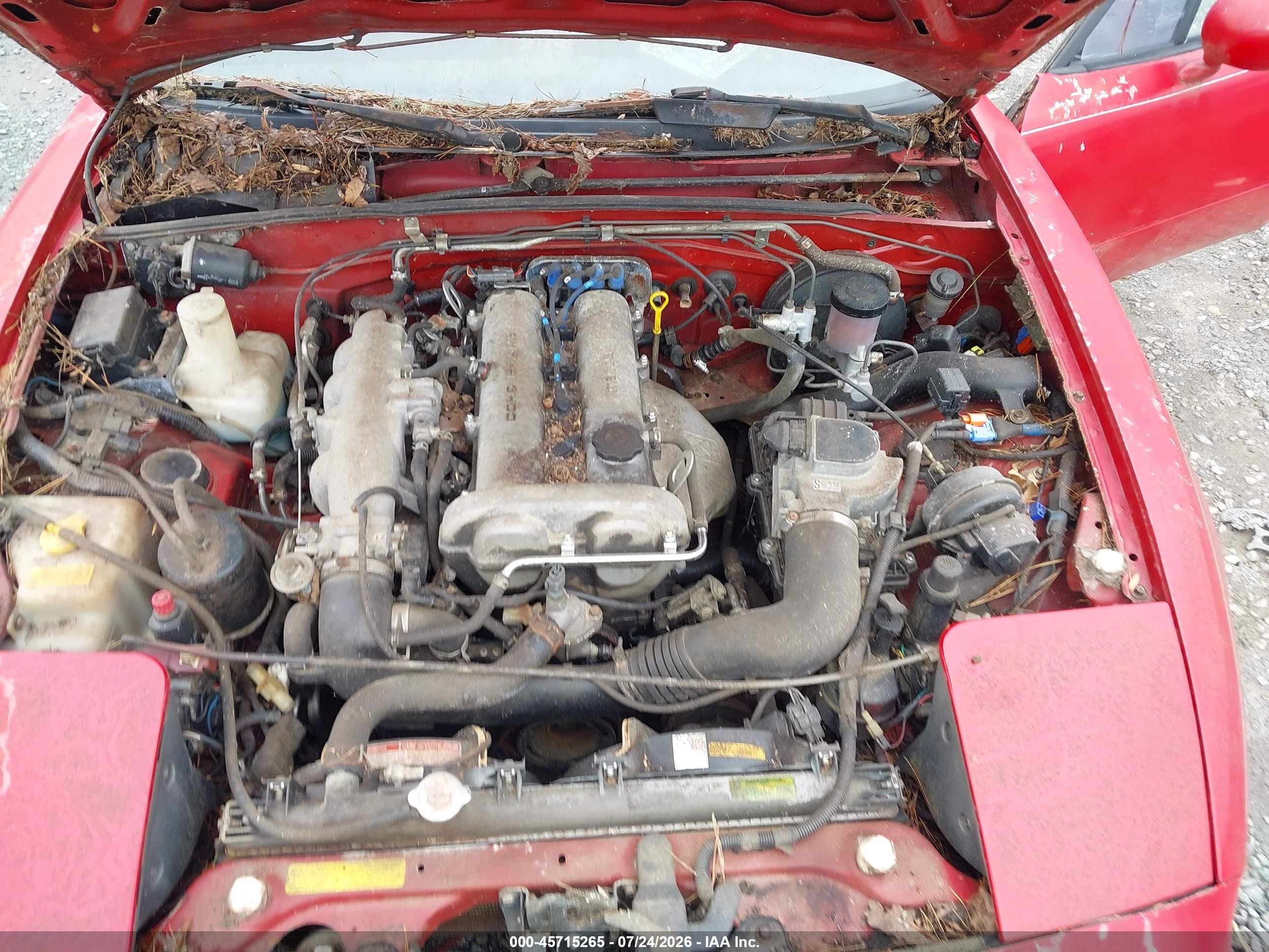 1990 Mazda Mx-5 Miata   Red vin: JM1NA351XL0112850