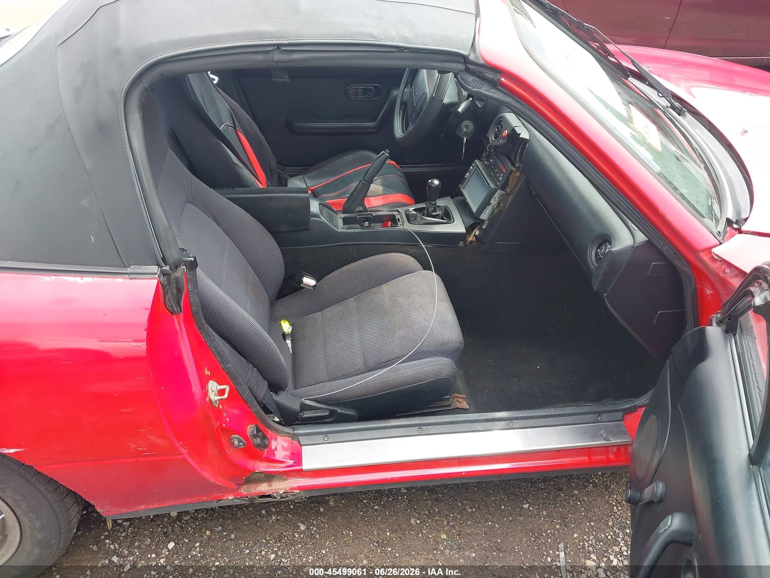 1990 Mazda Mx-5 Miata   Red vin: JM1NA351XL0148876