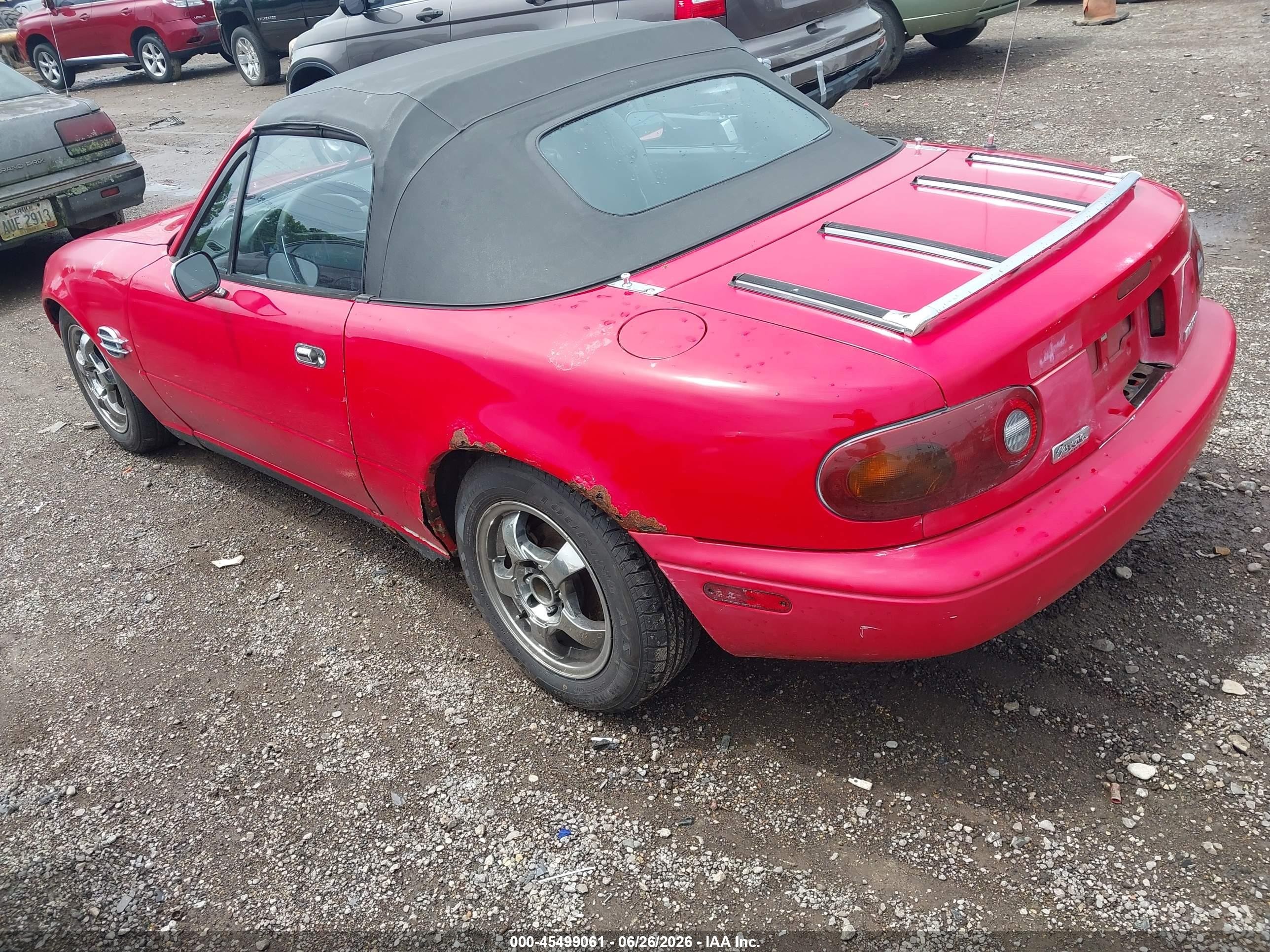 1990 Mazda Mx-5 Miata   Red vin: JM1NA351XL0148876