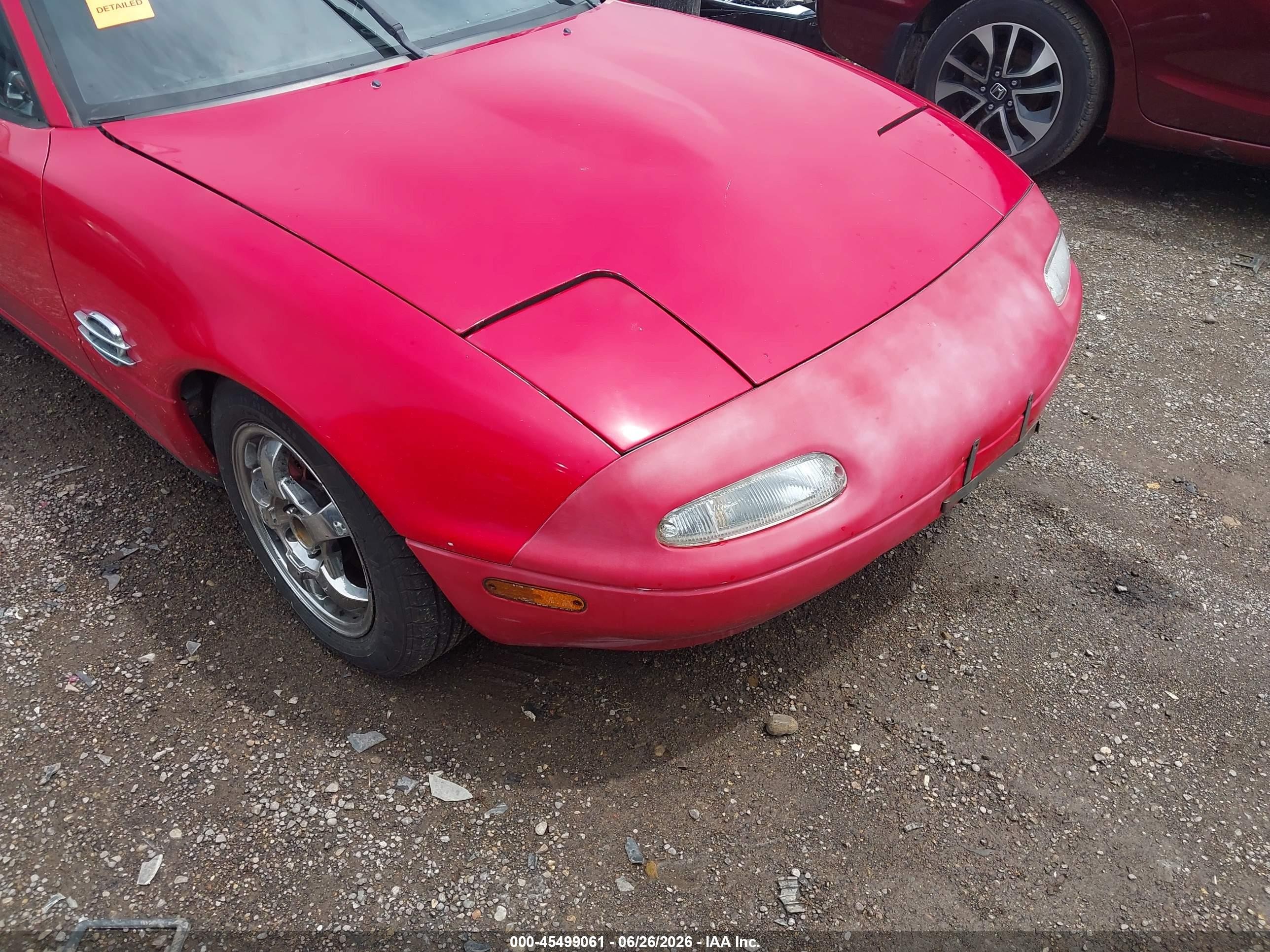 1990 Mazda Mx-5 Miata   Red vin: JM1NA351XL0148876