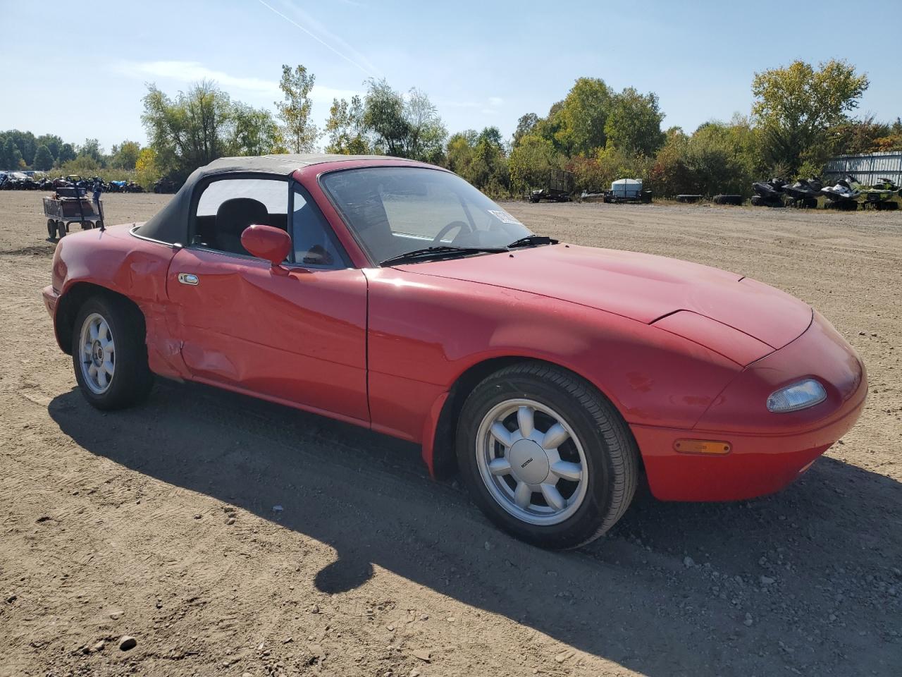 1990 Mazda Mx-5 Miata Red vin: JM1NA351XL0153544