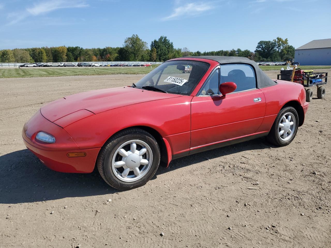 1990 Mazda Mx-5 Miata Red vin: JM1NA351XL0153544