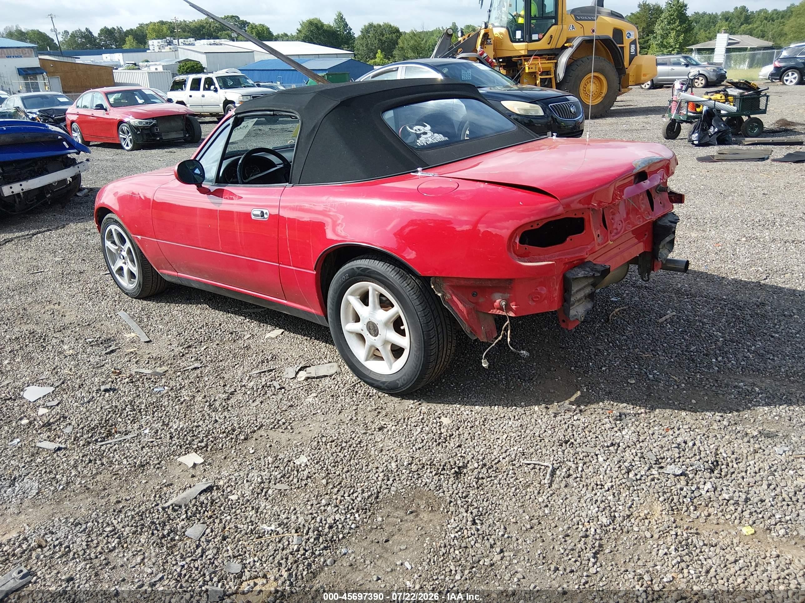 1991 Mazda Mx-5 Miata   Red vin: JM1NA351XM0200606