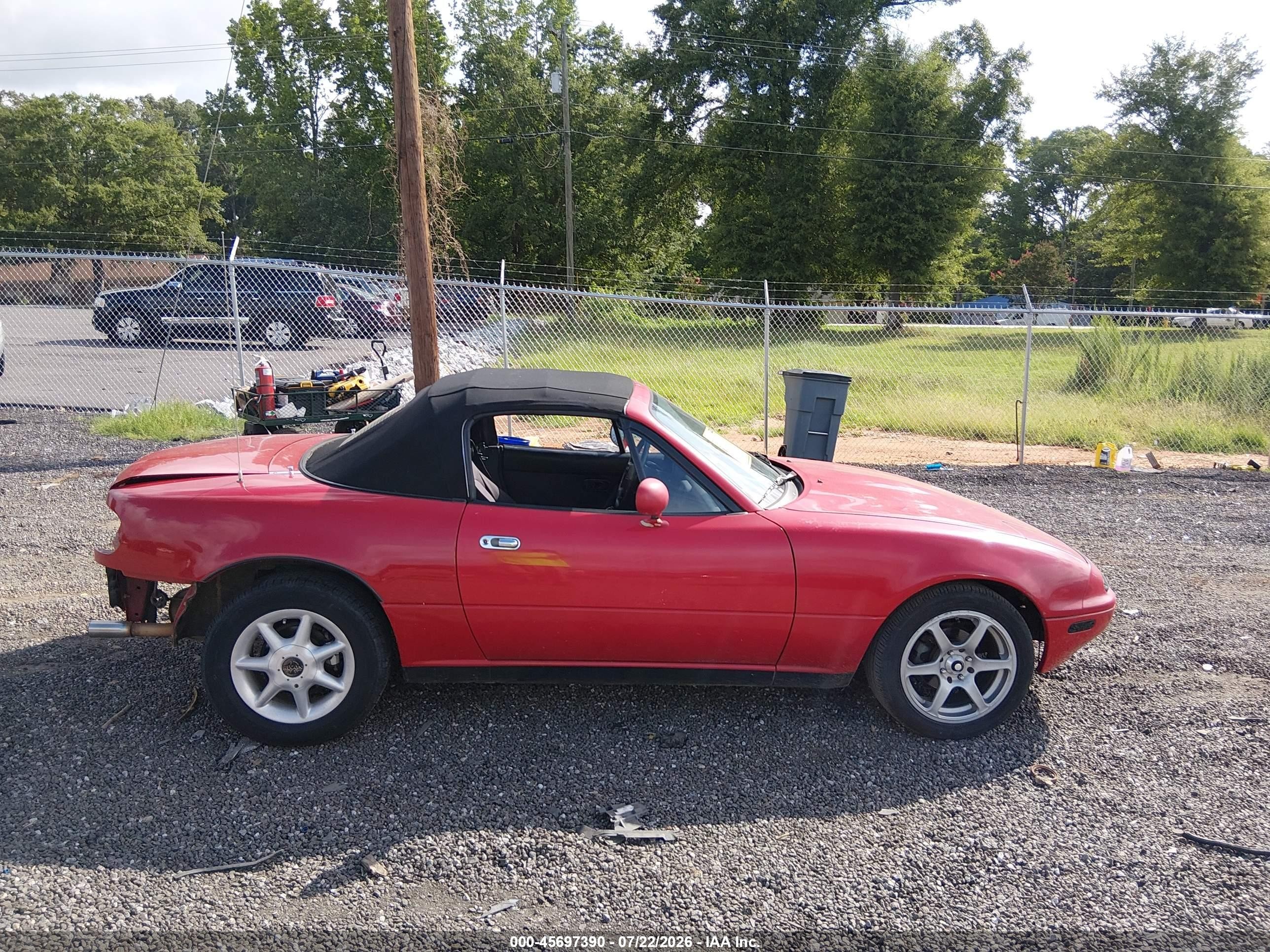 1991 Mazda Mx-5 Miata   Red vin: JM1NA351XM0200606