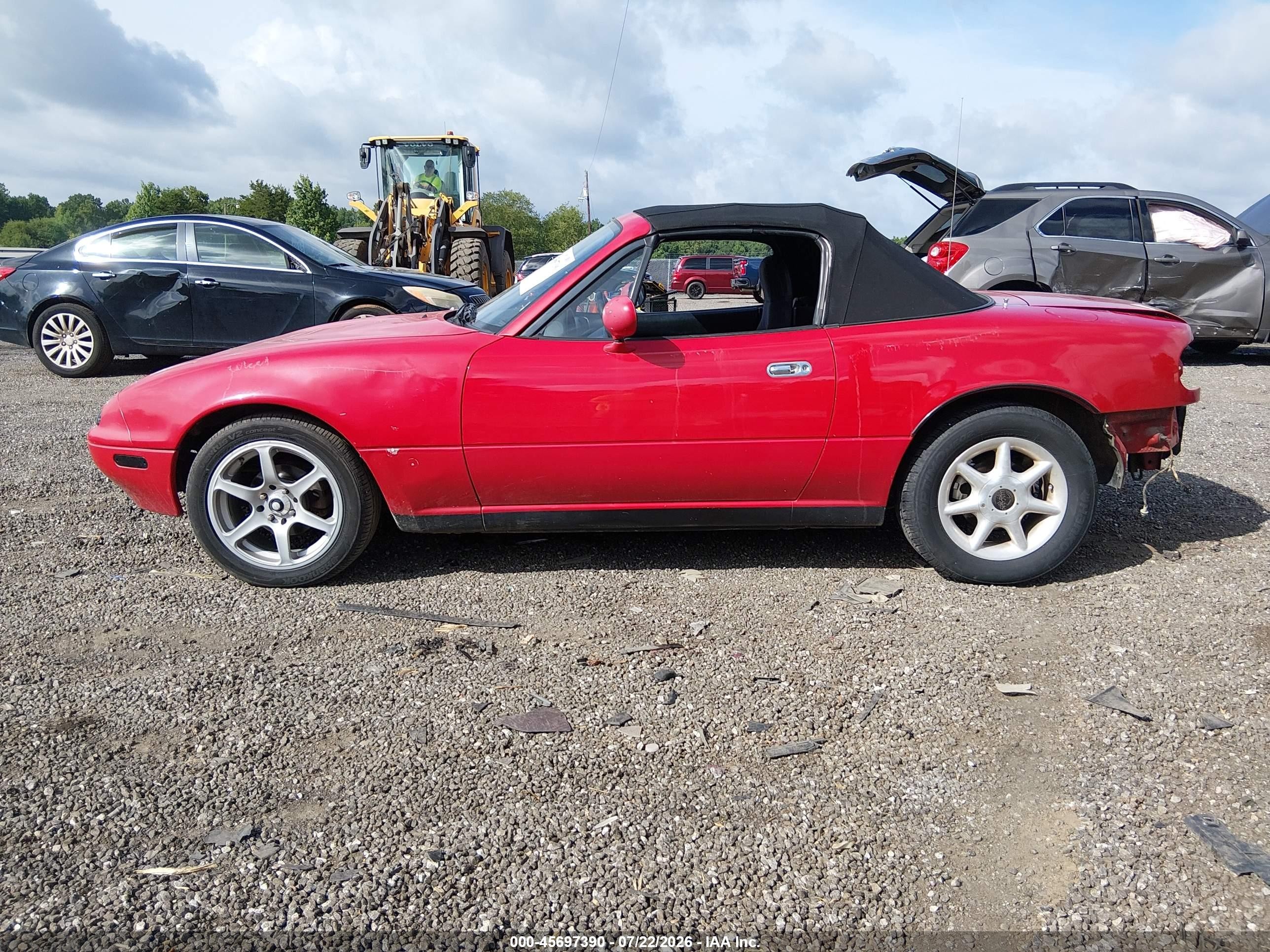 1991 Mazda Mx-5 Miata   Red vin: JM1NA351XM0200606
