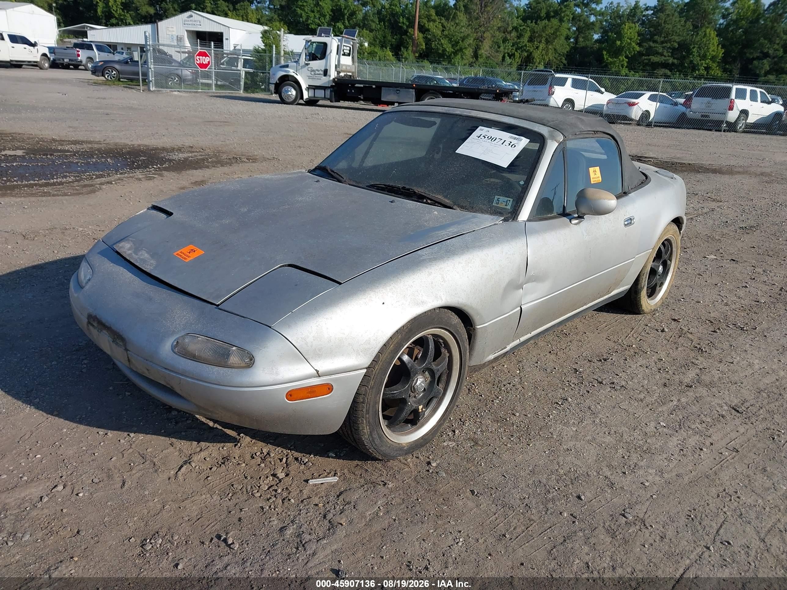 1991 Mazda Mx-5 Miata   Silver vin: JM1NA351XM0205272