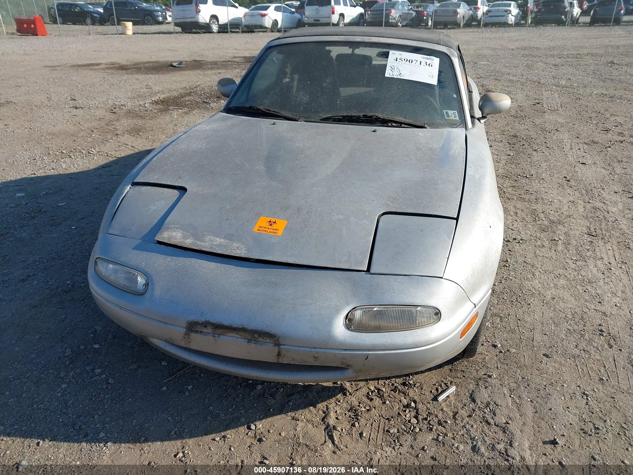 1991 Mazda Mx-5 Miata   Silver vin: JM1NA351XM0205272