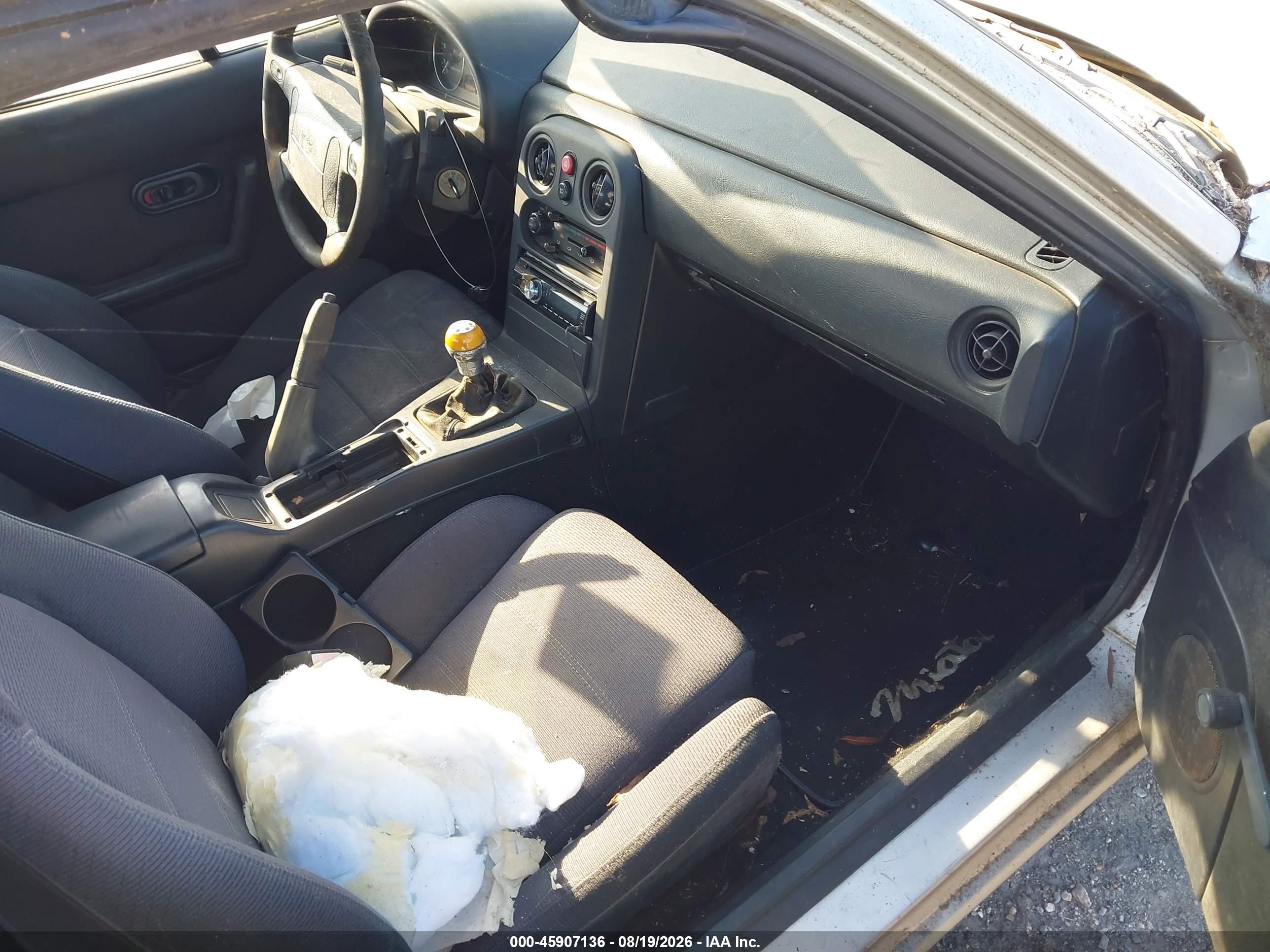 1991 Mazda Mx-5 Miata   Silver vin: JM1NA351XM0205272