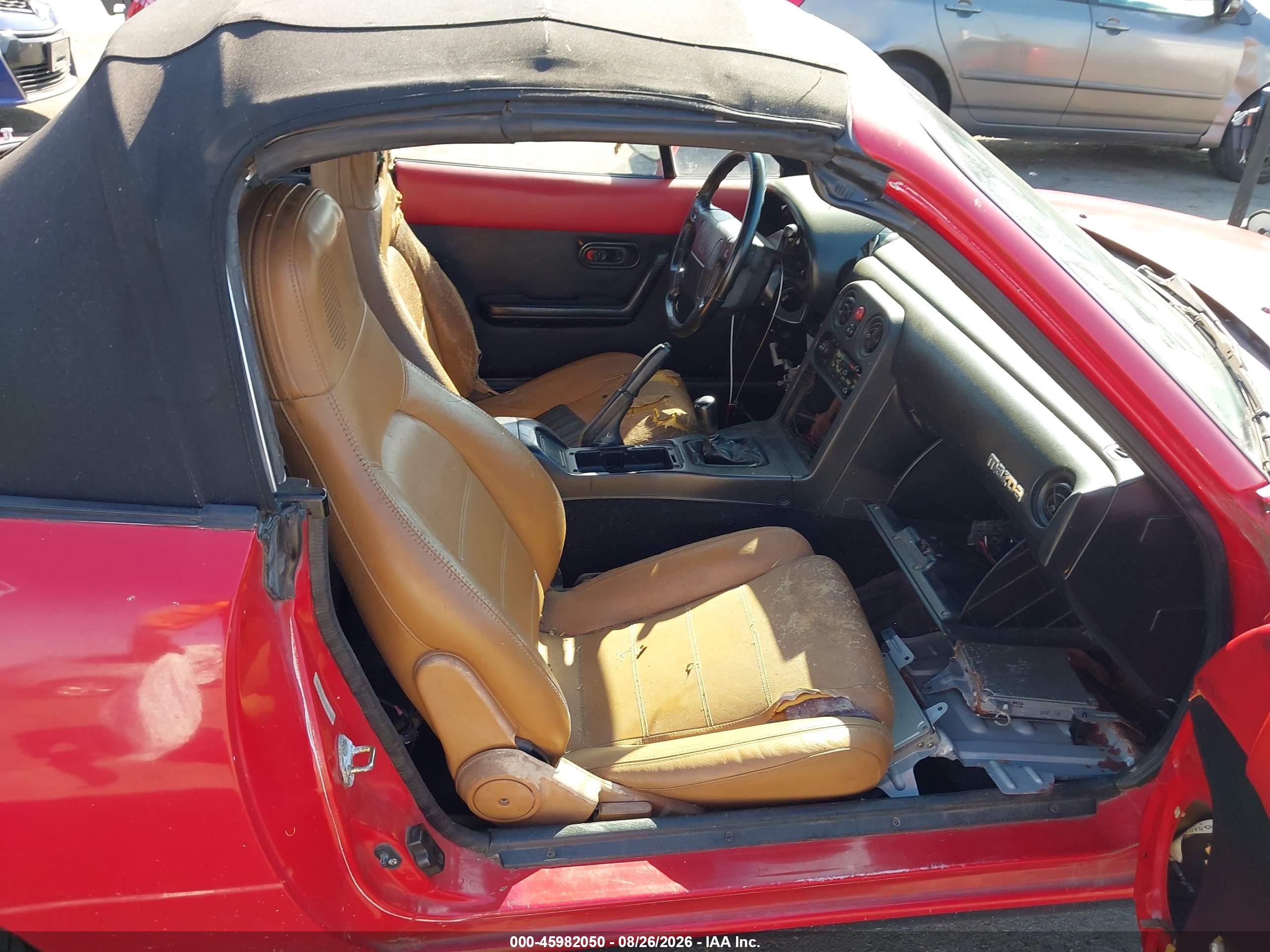 1992 Mazda Mx-5 Miata Red vin: JM1NA351XN0319063