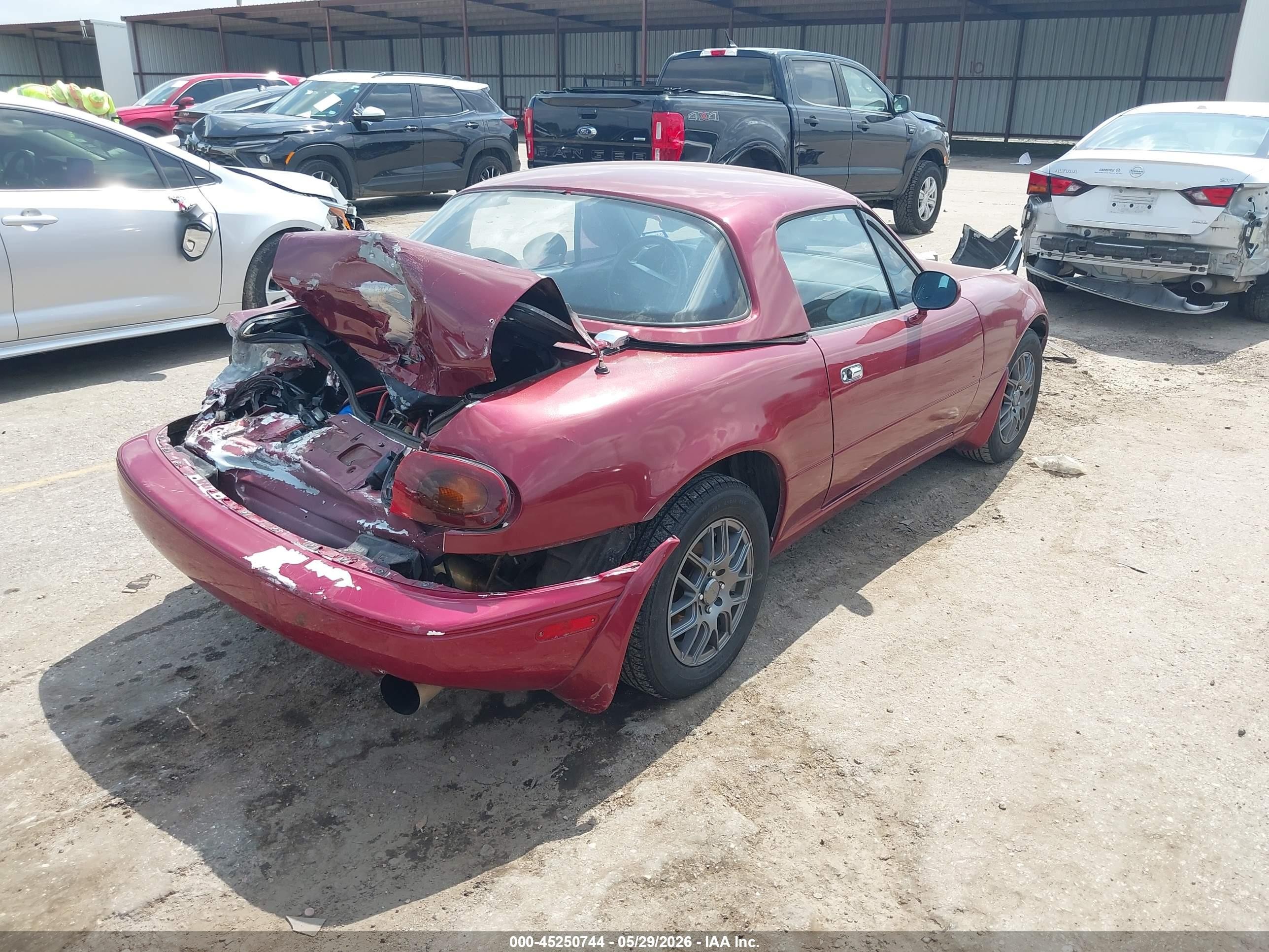 1992 Mazda Mx-5 Miata   Red vin: JM1NA351XN1317341