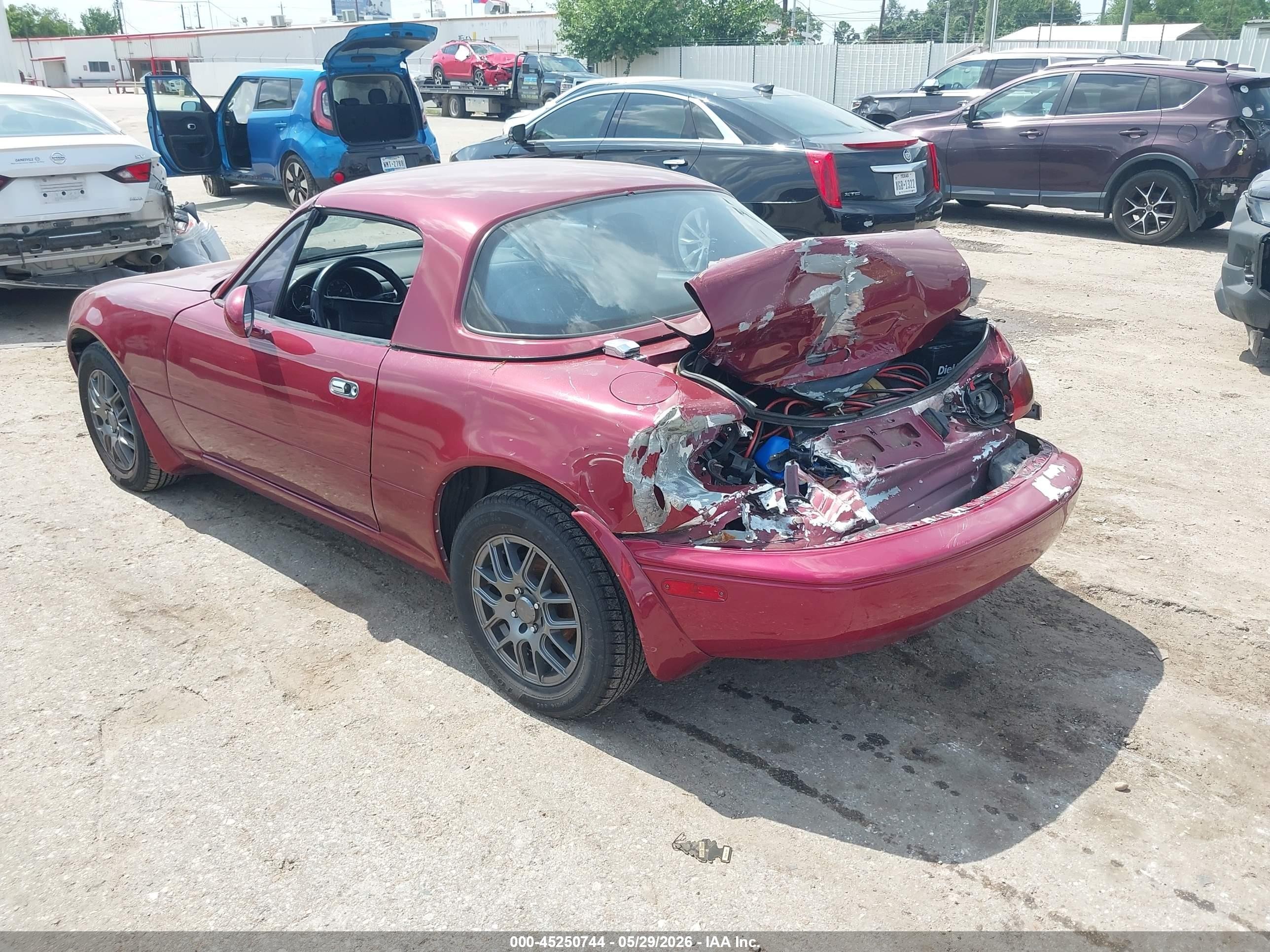 1992 Mazda Mx-5 Miata   Red vin: JM1NA351XN1317341