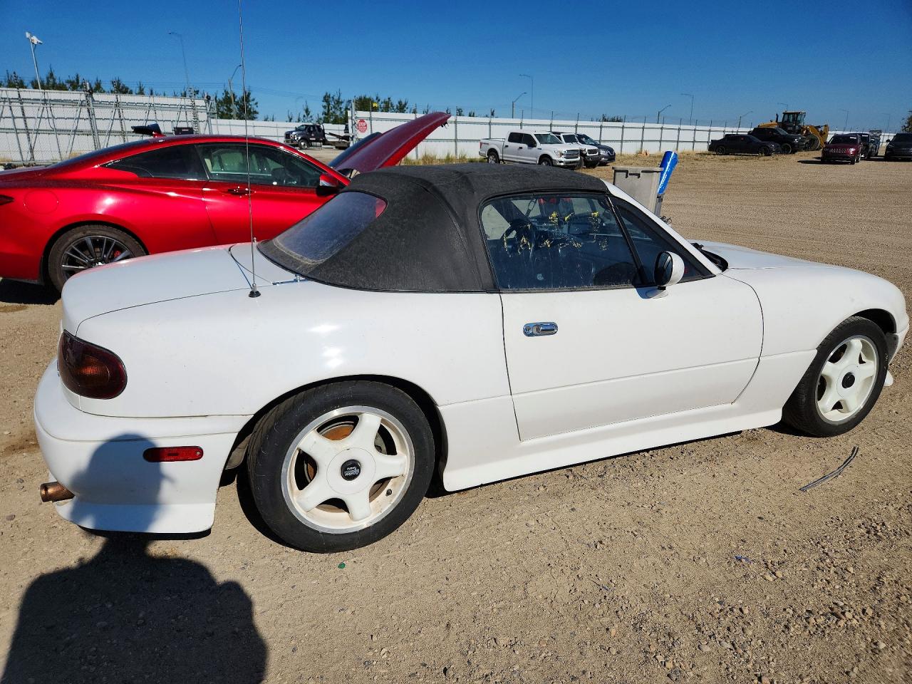 1990 Mazda Mx-5 Miata White vin: JM1NA3528L0135553