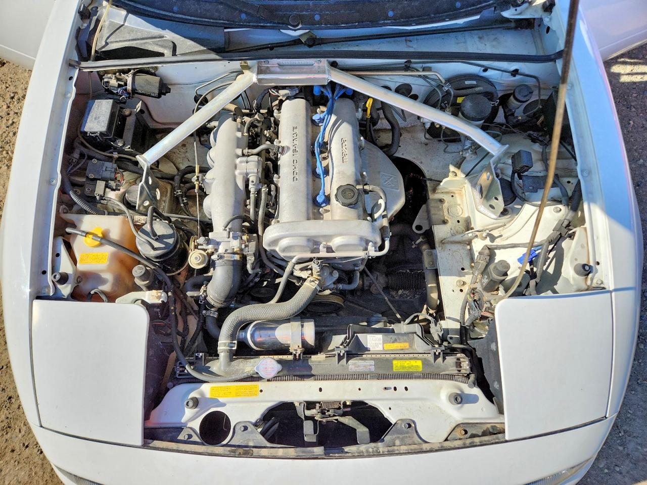 1990 Mazda Mx-5 Miata White vin: JM1NA3528L0135553
