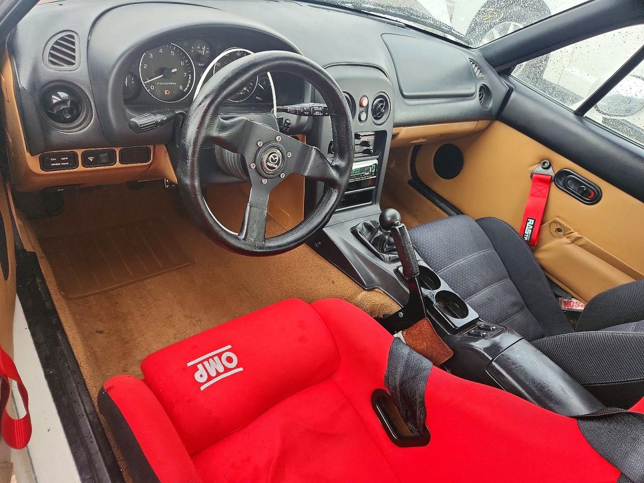 1994 Mazda Mx-5 Miata White vin: JM1NA3530R0507257