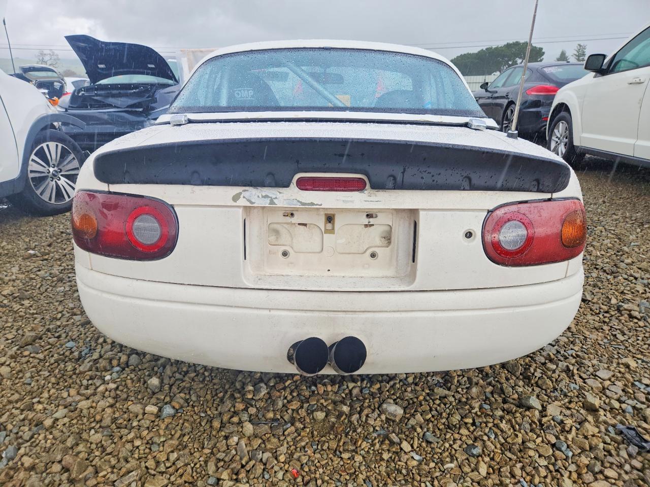 1994 Mazda Mx-5 Miata White vin: JM1NA3530R0507257