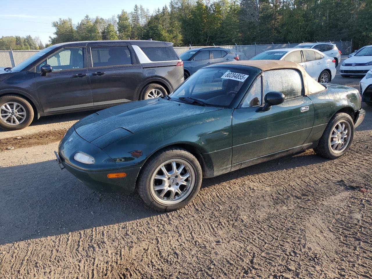 1994 Mazda Mx-5 Miata Green vin: JM1NA3530R0508411