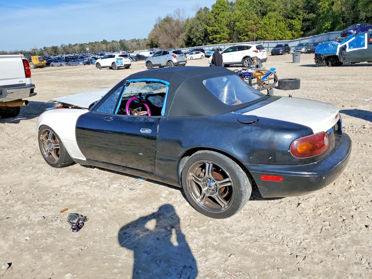 1994 Mazda Mx-5 Miata White vin: JM1NA3530R0508859