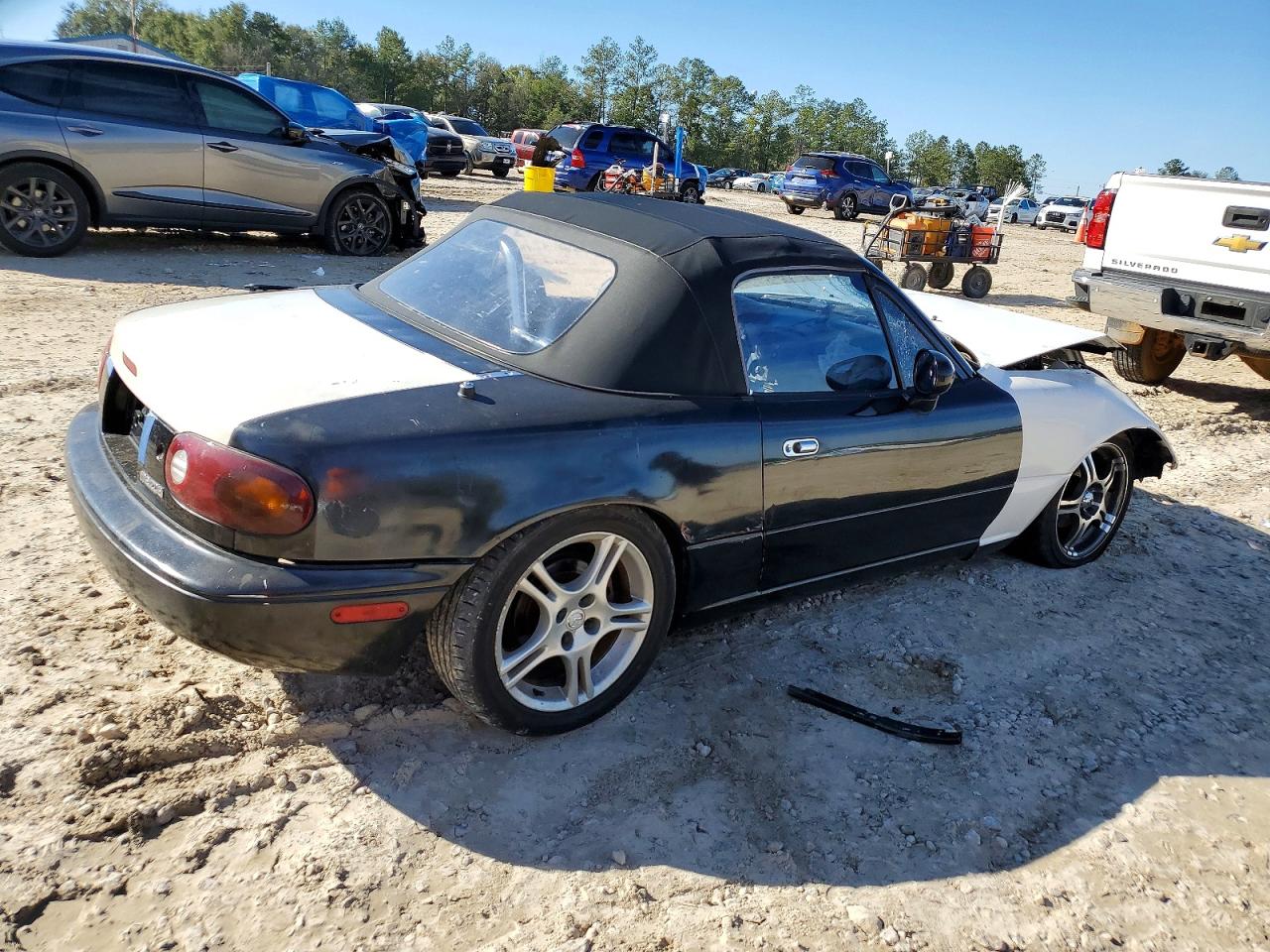 1994 Mazda Mx-5 Miata White vin: JM1NA3530R0508859
