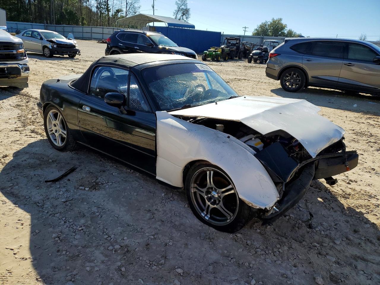 1994 Mazda Mx-5 Miata White vin: JM1NA3530R0508859