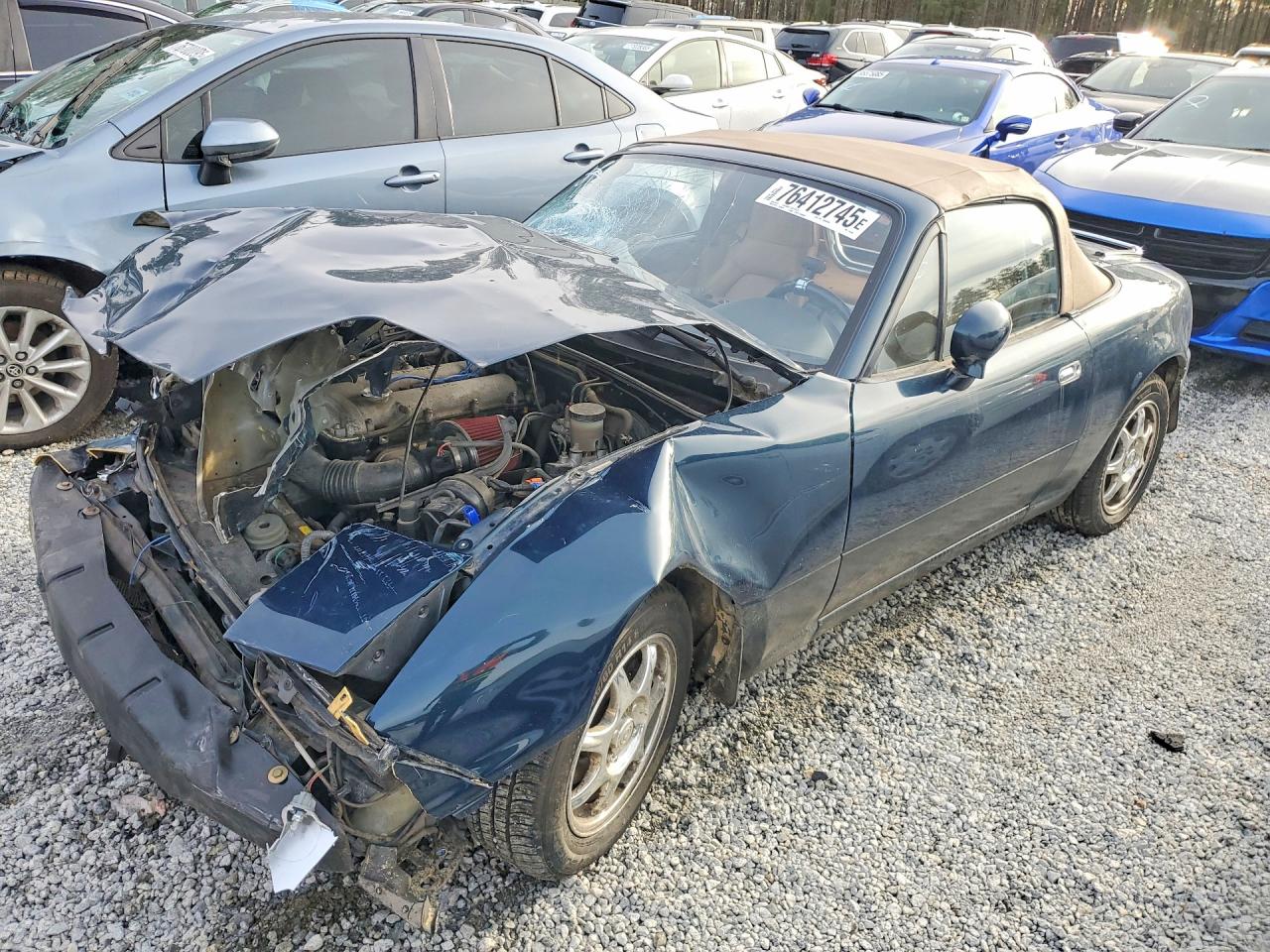 1994 Mazda Mx-5 Miata Green vin: JM1NA3530R0510398