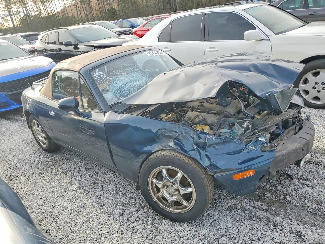 1994 Mazda Mx-5 Miata Green vin: JM1NA3530R0510398