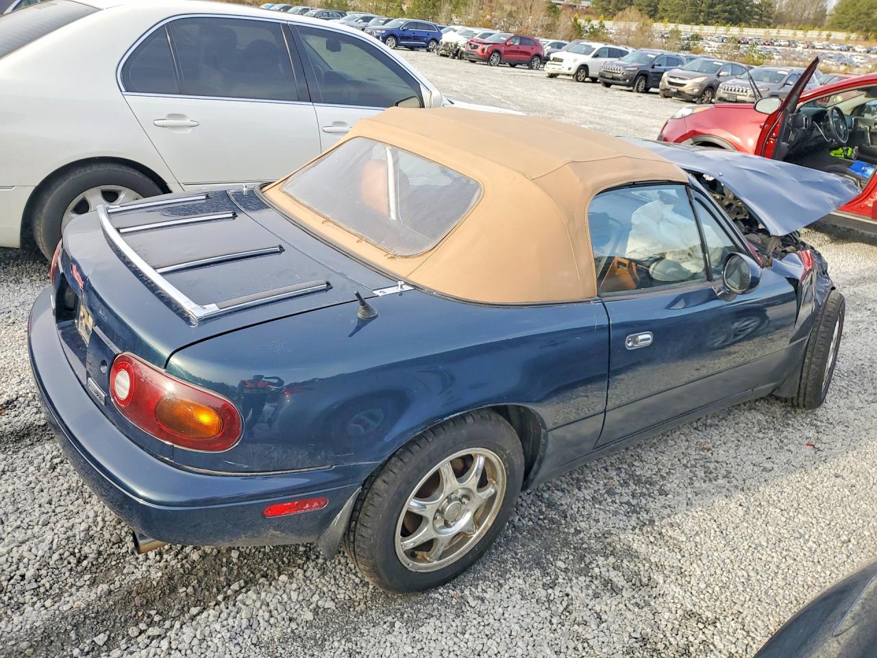 1994 Mazda Mx-5 Miata Green vin: JM1NA3530R0510398