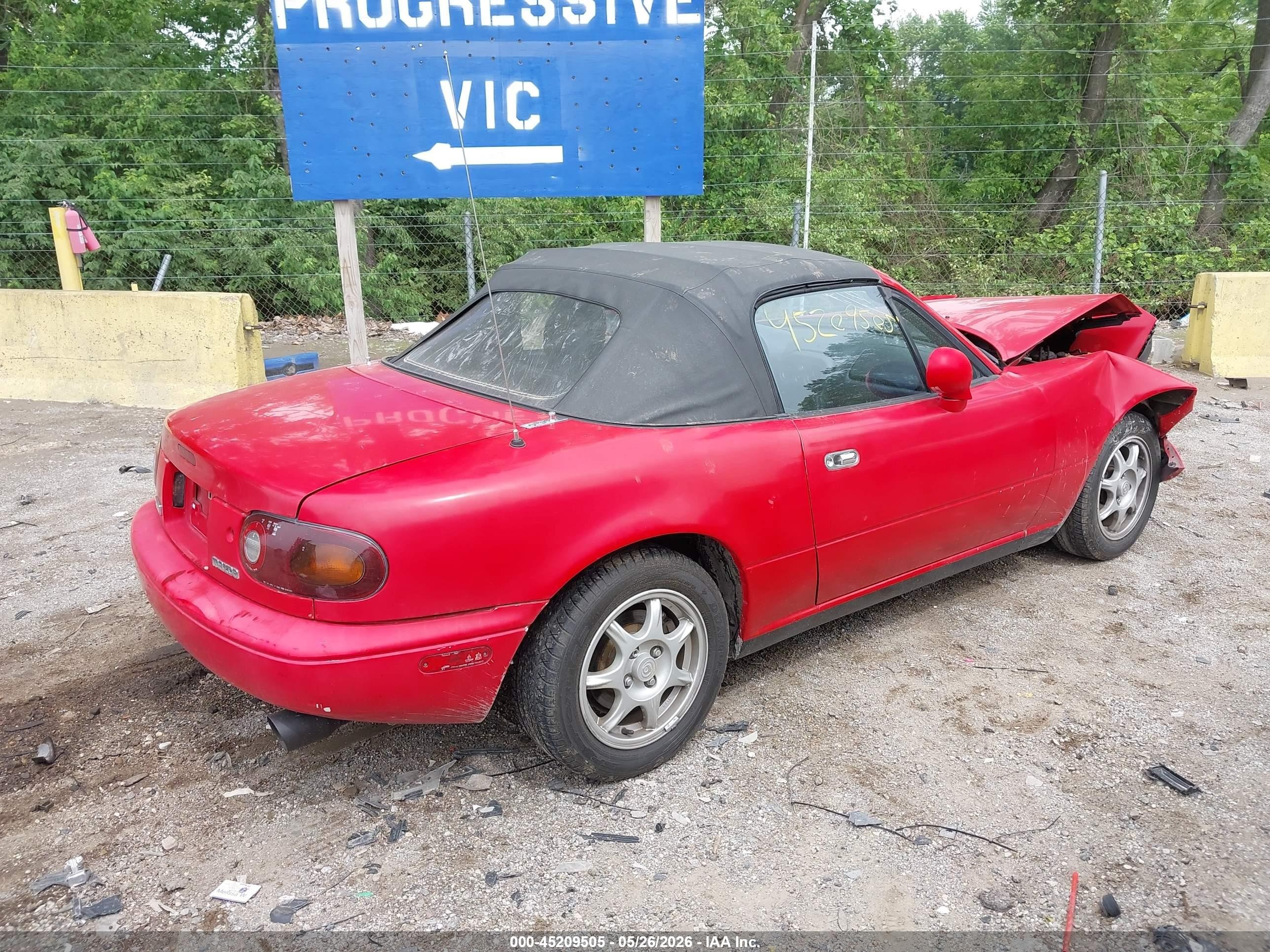 1994 Mazda Mx-5 Miata   Red vin: JM1NA3530R0518081