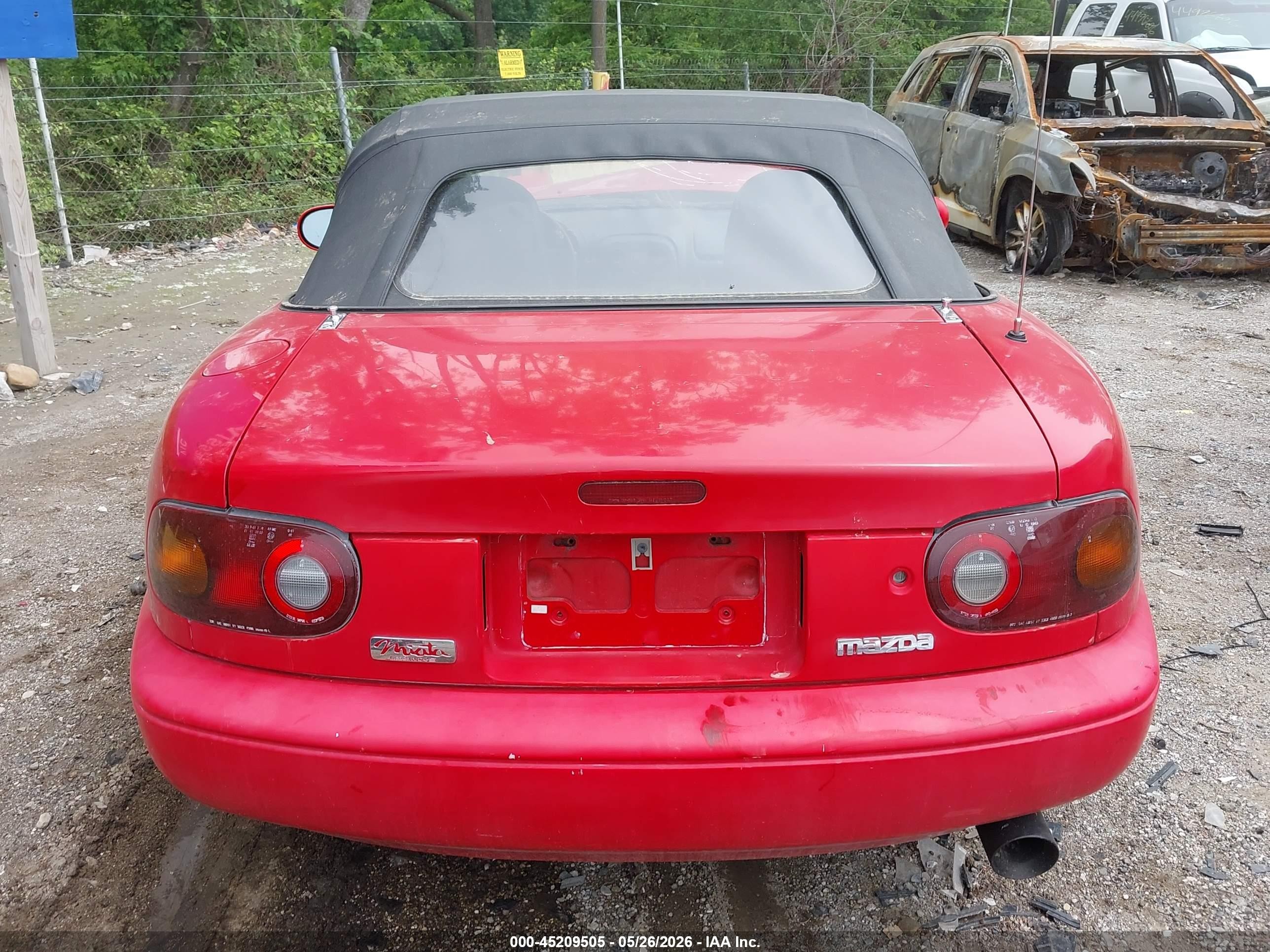1994 Mazda Mx-5 Miata   Red vin: JM1NA3530R0518081