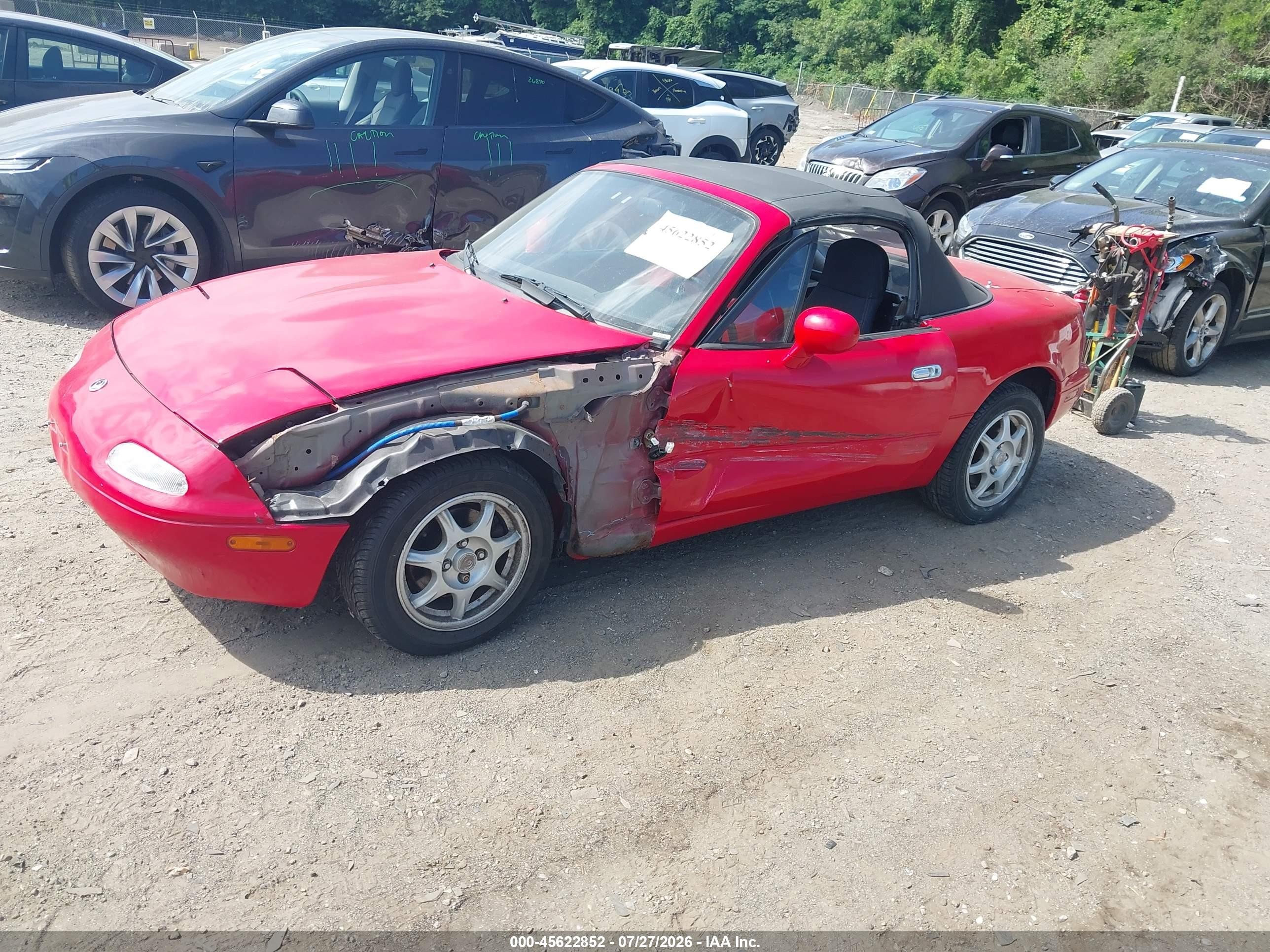 1994 Mazda Mx-5 Miata   Красный vin: JM1NA3530R0519070