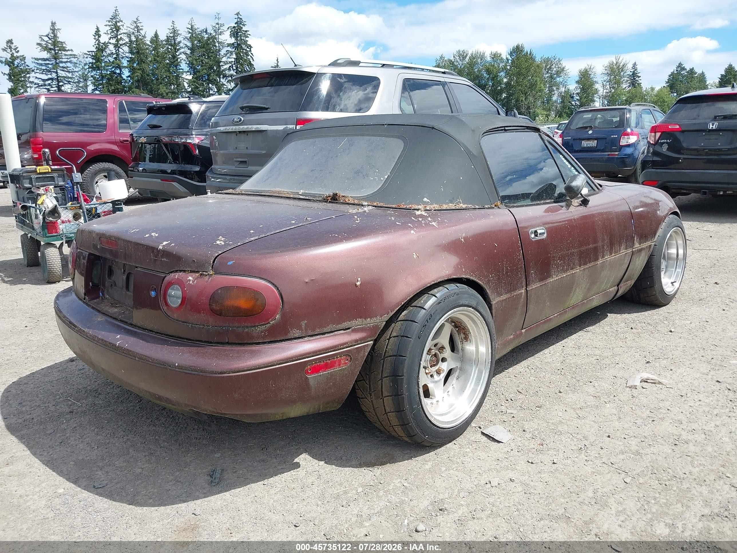 1994 Mazda Mx-5 Miata   Brown vin: JM1NA3530R0521062