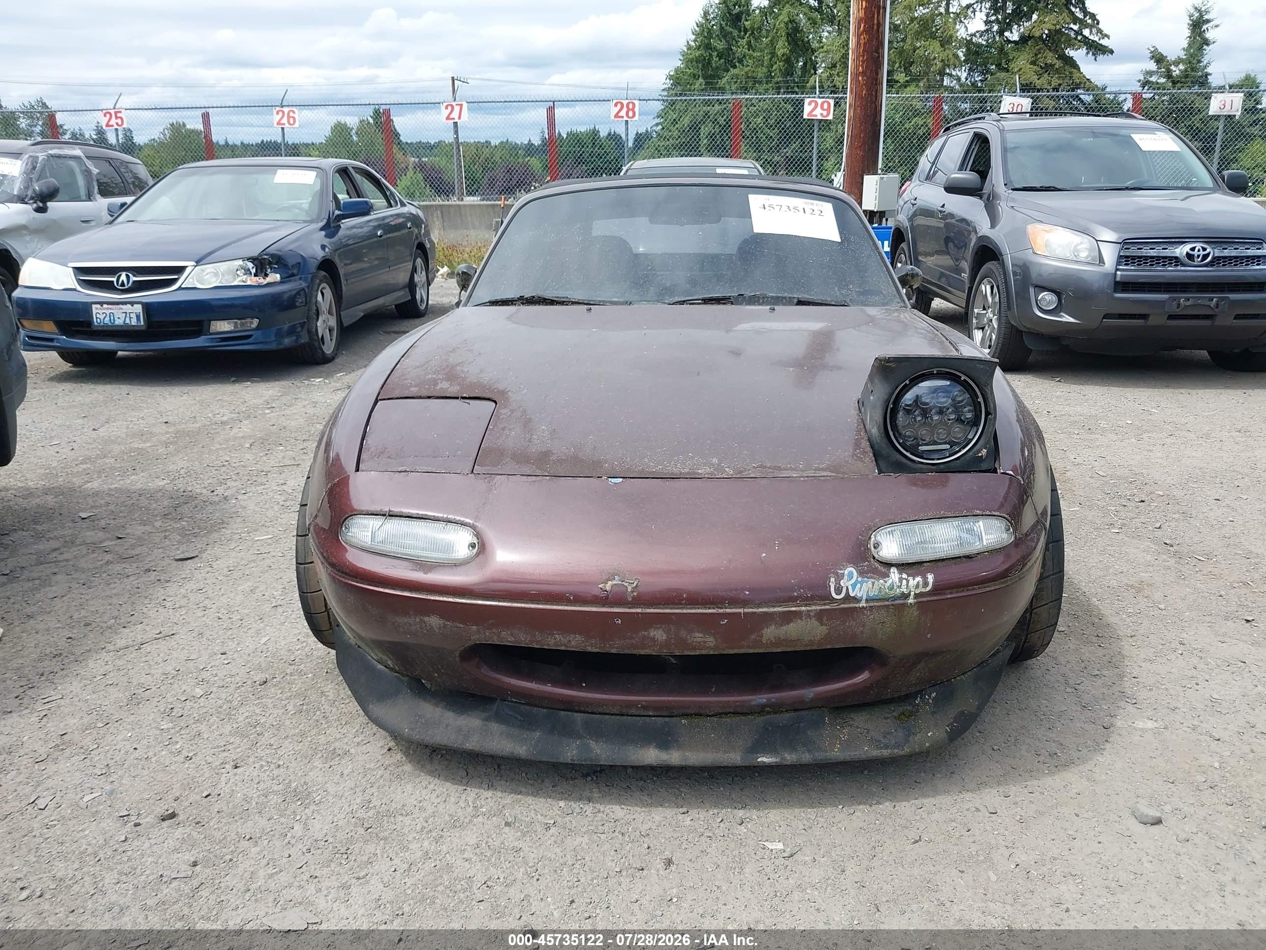 1994 Mazda Mx-5 Miata   Brown vin: JM1NA3530R0521062