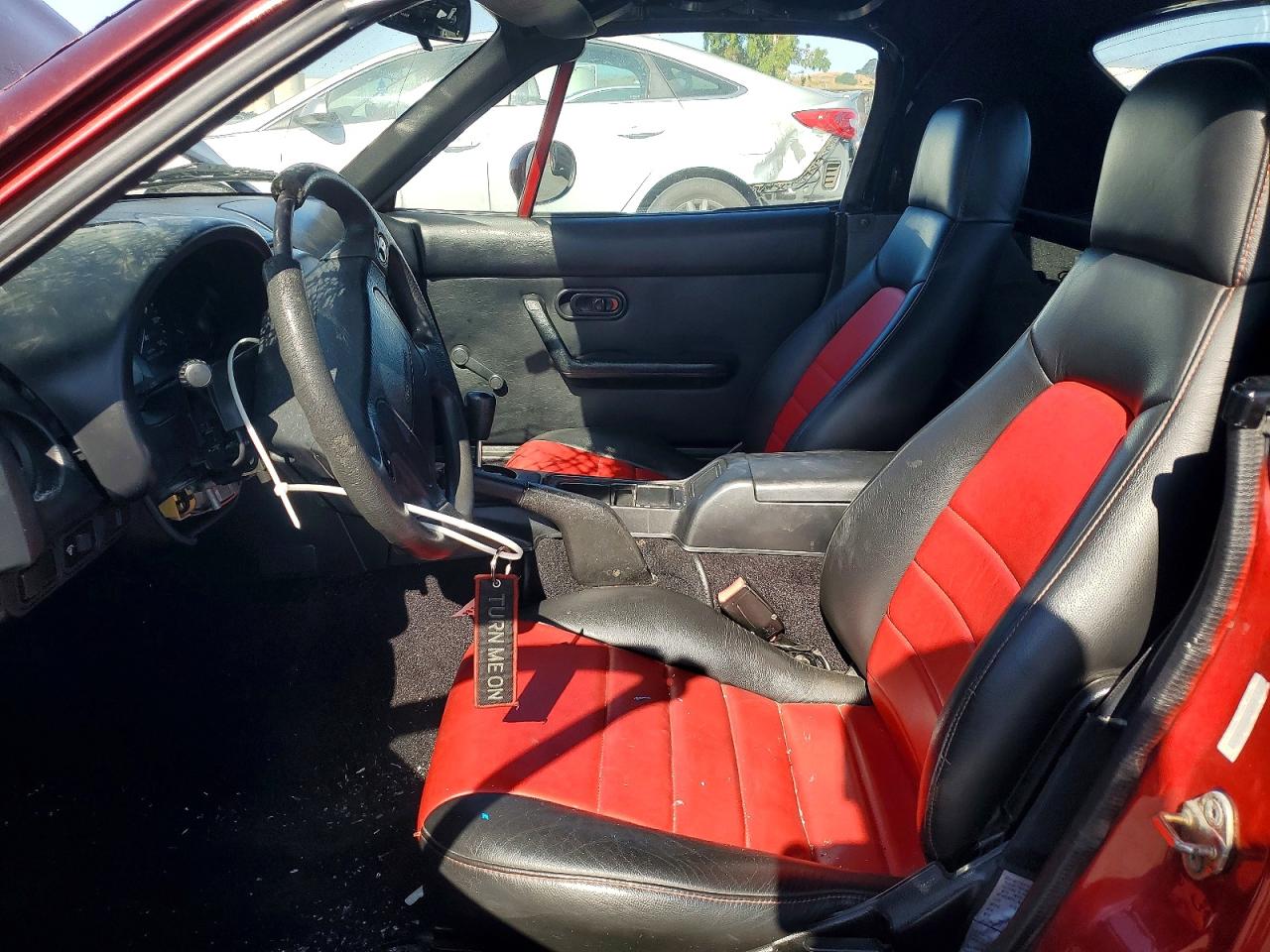 1996 Mazda Mx-5 Miata Burgundy vin: JM1NA3530T0718742