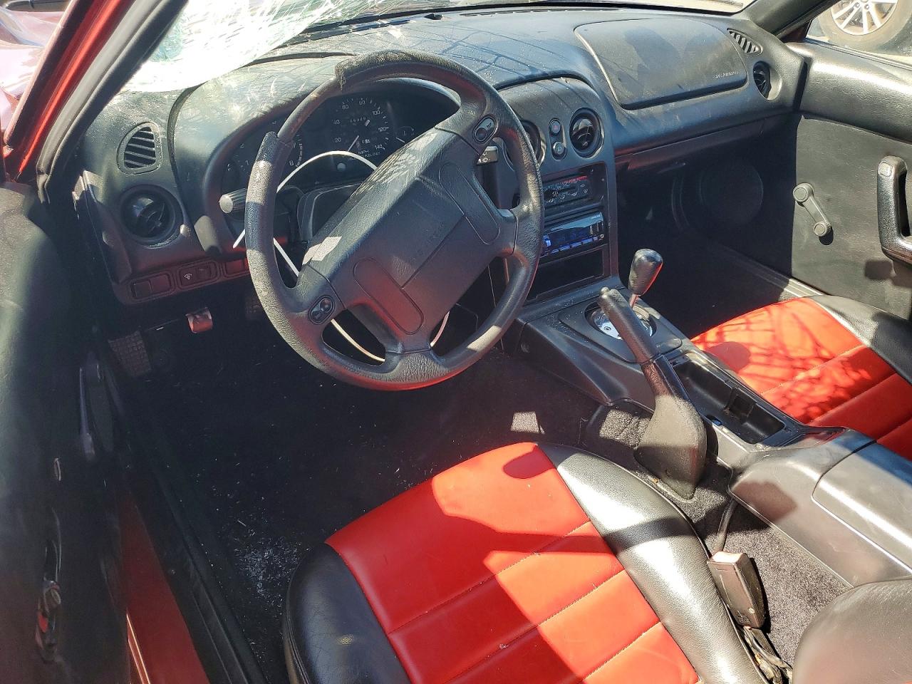 1996 Mazda Mx-5 Miata Burgundy vin: JM1NA3530T0718742