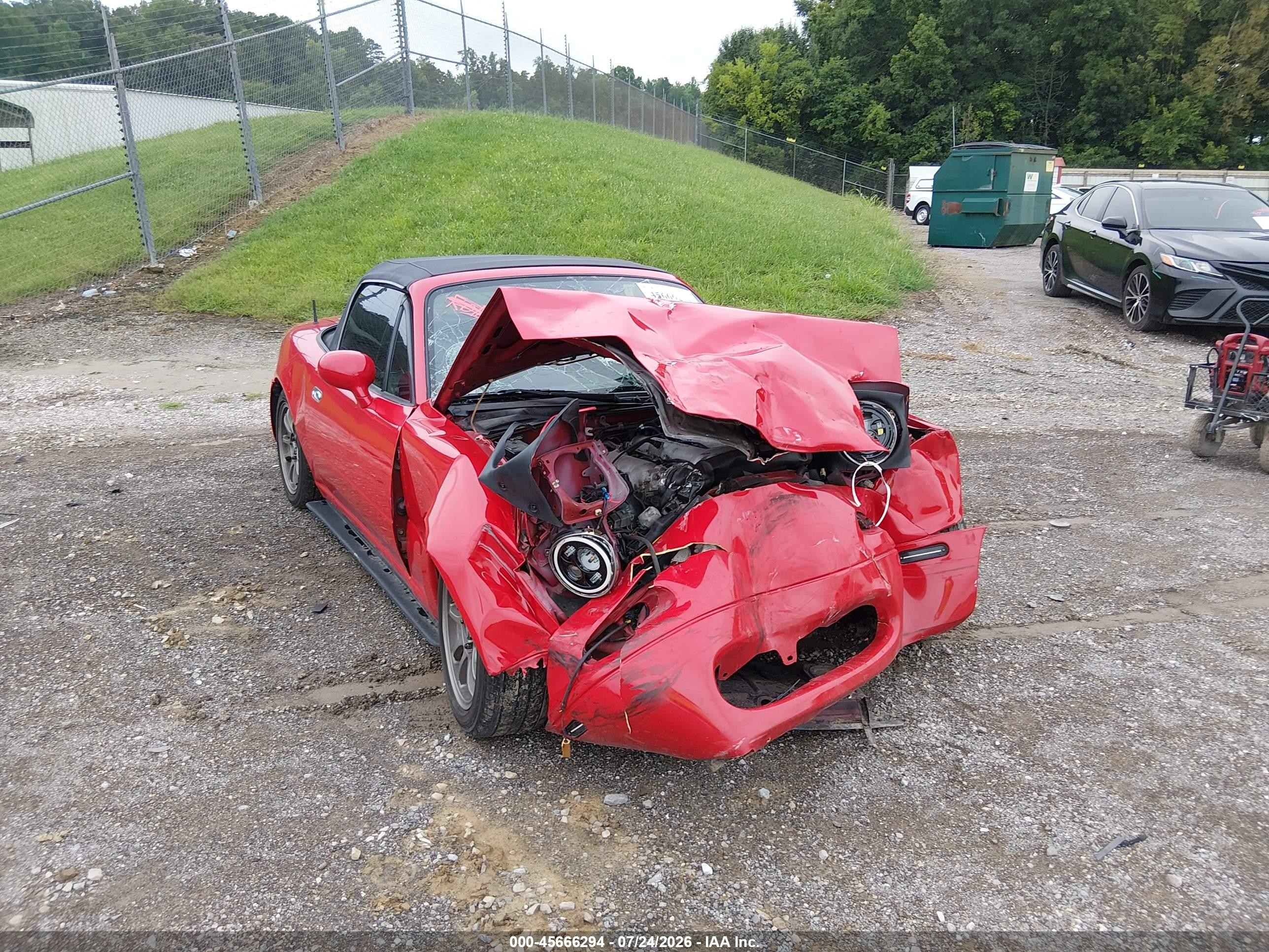 1997 Mazda Mx-5 Miata Leather Pkg/m Edition/popular Equipment Pkg/r Pkg./sto/sto-edition/touring Pkg Red vin: JM1NA3530V0723023