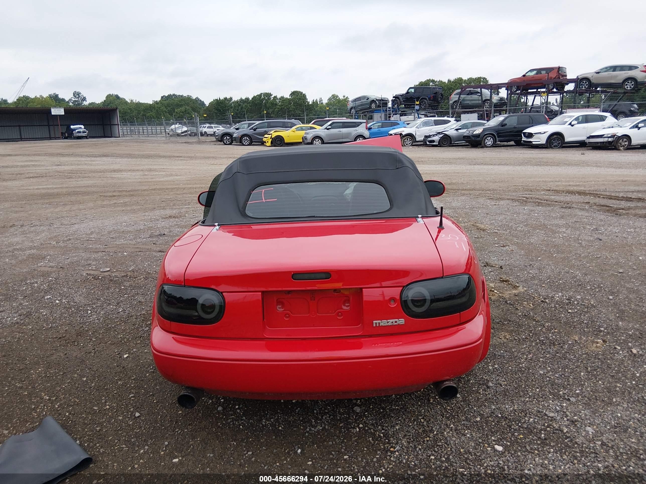 1997 Mazda Mx-5 Miata Leather Pkg/m Edition/popular Equipment Pkg/r Pkg./sto/sto-edition/touring Pkg Red vin: JM1NA3530V0723023