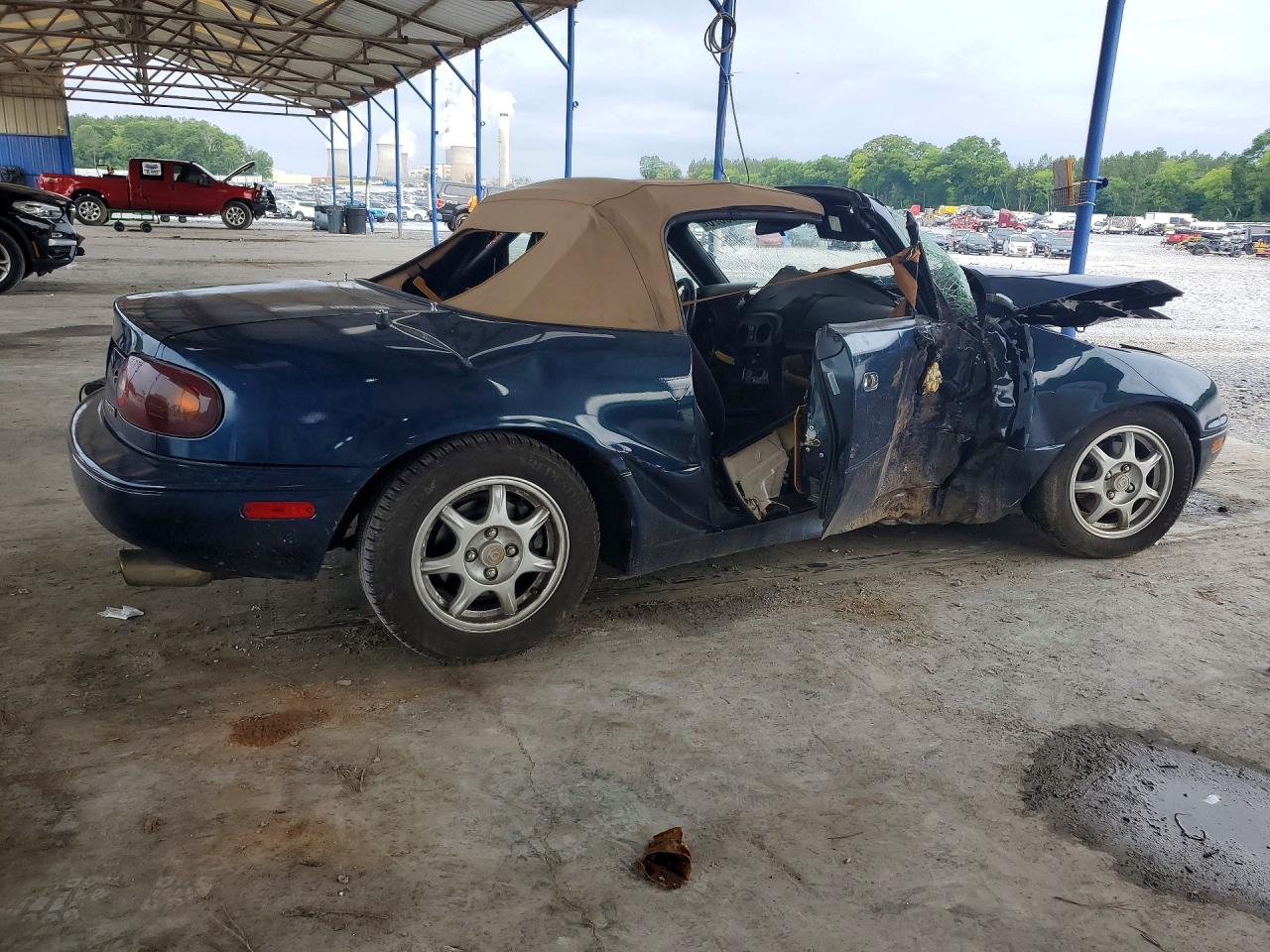 1997 Mazda Mx-5 Miata Blue vin: JM1NA3530V0723961