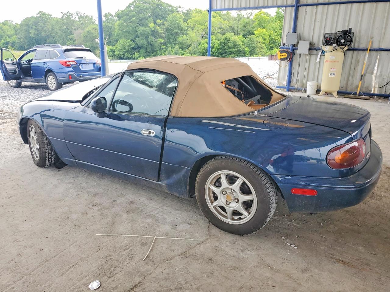 1997 Mazda Mx-5 Miata Blue vin: JM1NA3530V0723961