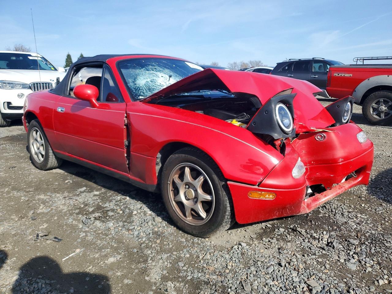 1994 Mazda Mx-5 Miata Red vin: JM1NA3531R0505713