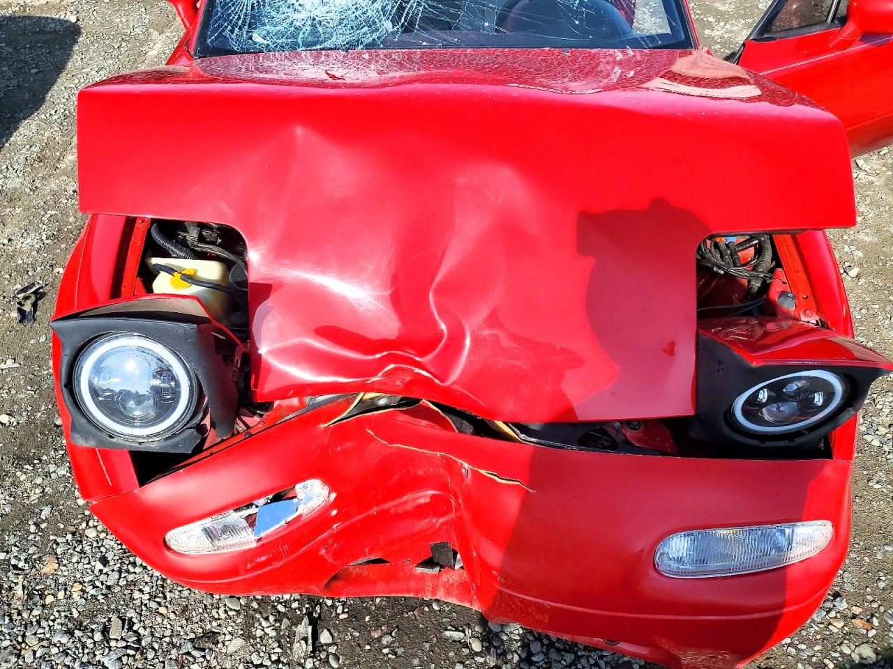 1994 Mazda Mx-5 Miata Red vin: JM1NA3531R0505713