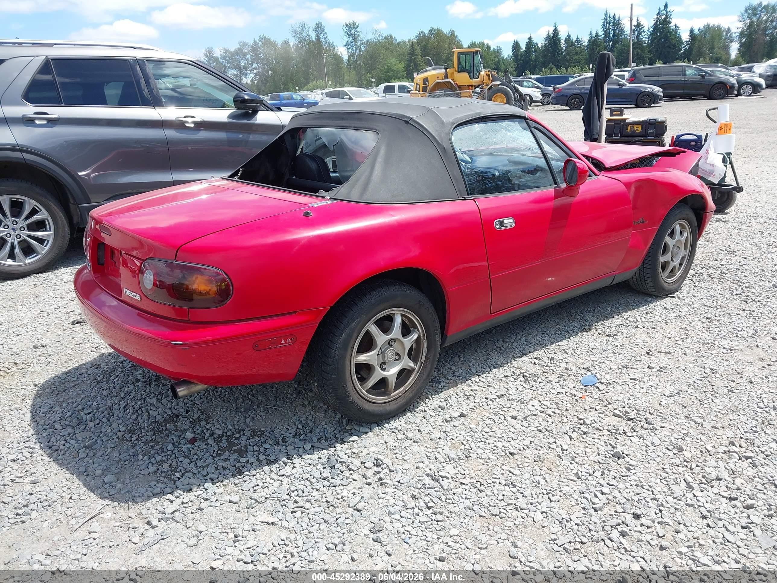 1994 Mazda Mx-5 Miata Red vin: JM1NA3531R0509924