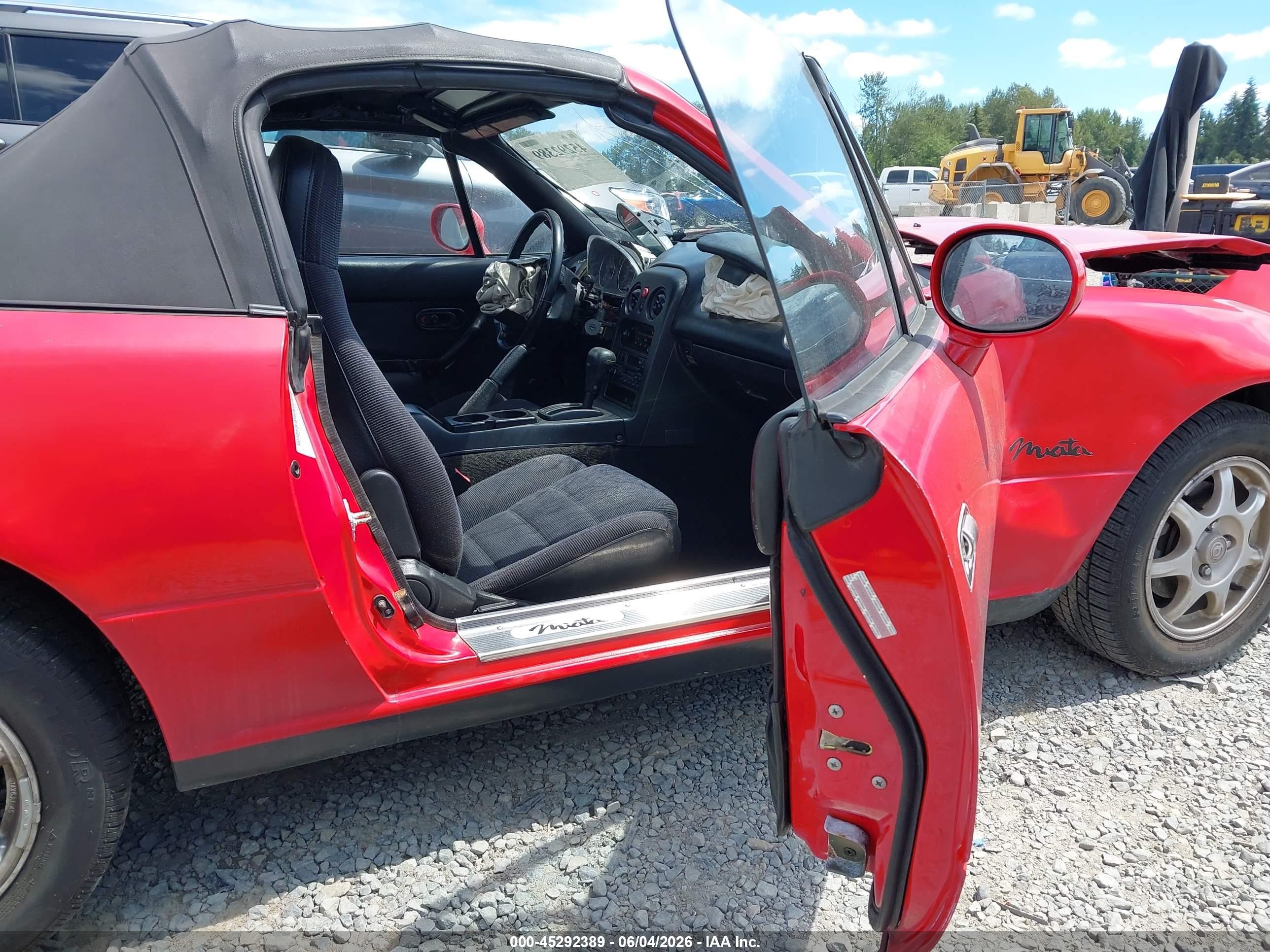 1994 Mazda Mx-5 Miata Red vin: JM1NA3531R0509924