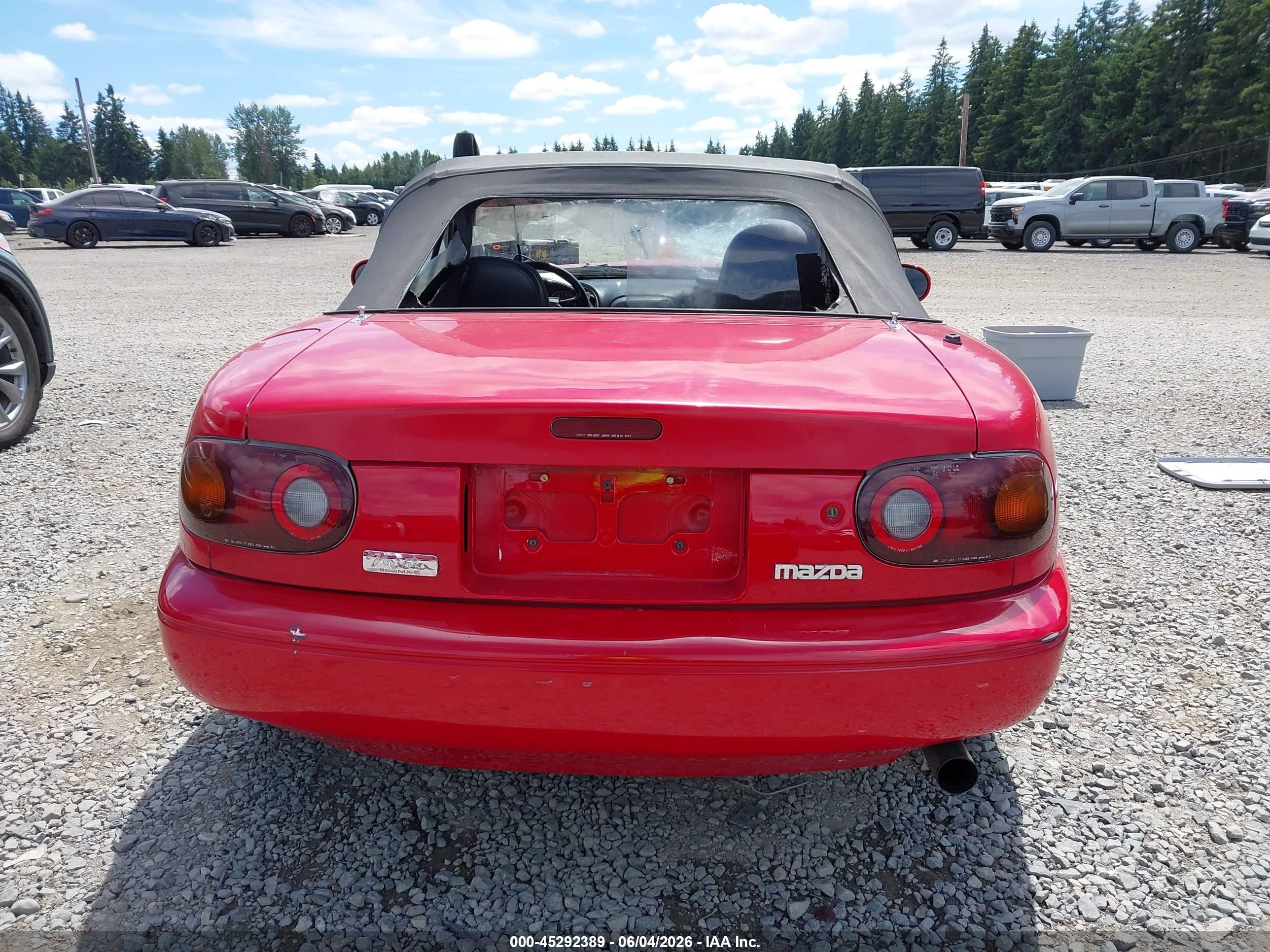 1994 Mazda Mx-5 Miata Red vin: JM1NA3531R0509924