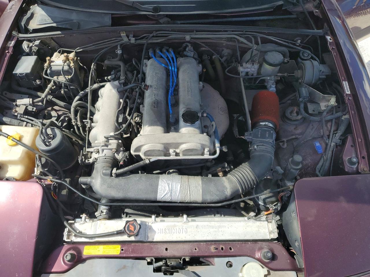 1995 Mazda Mx-5 Miata Burgundy vin: JM1NA3531S0614095