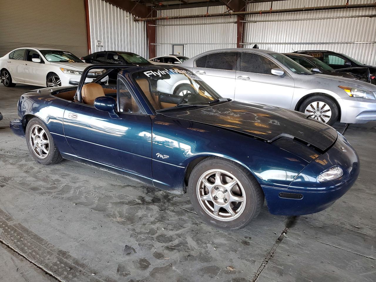 1994 Mazda Mx-5 Miata Teal vin: JM1NA3532R0509950