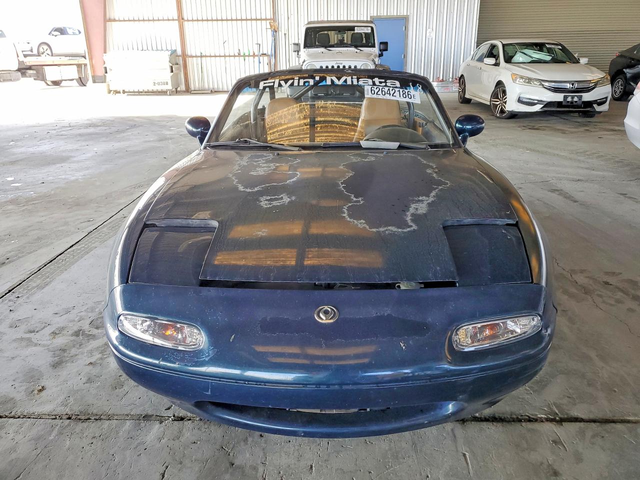 1994 Mazda Mx-5 Miata Teal vin: JM1NA3532R0509950