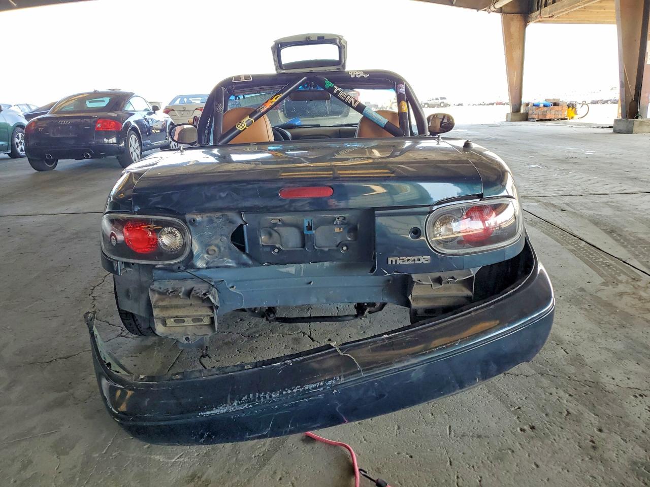 1994 Mazda Mx-5 Miata Teal vin: JM1NA3532R0509950