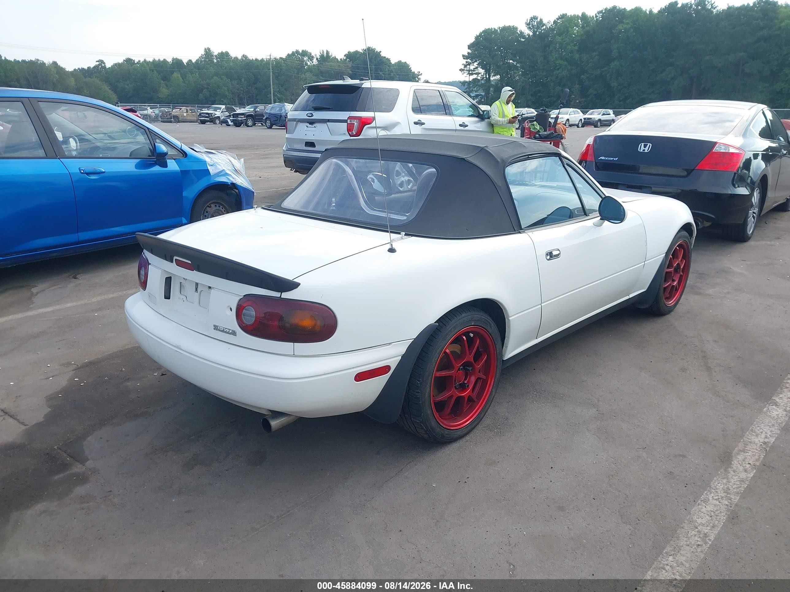 1994 Mazda Mx-5 Miata   White vin: JM1NA3532R0514355