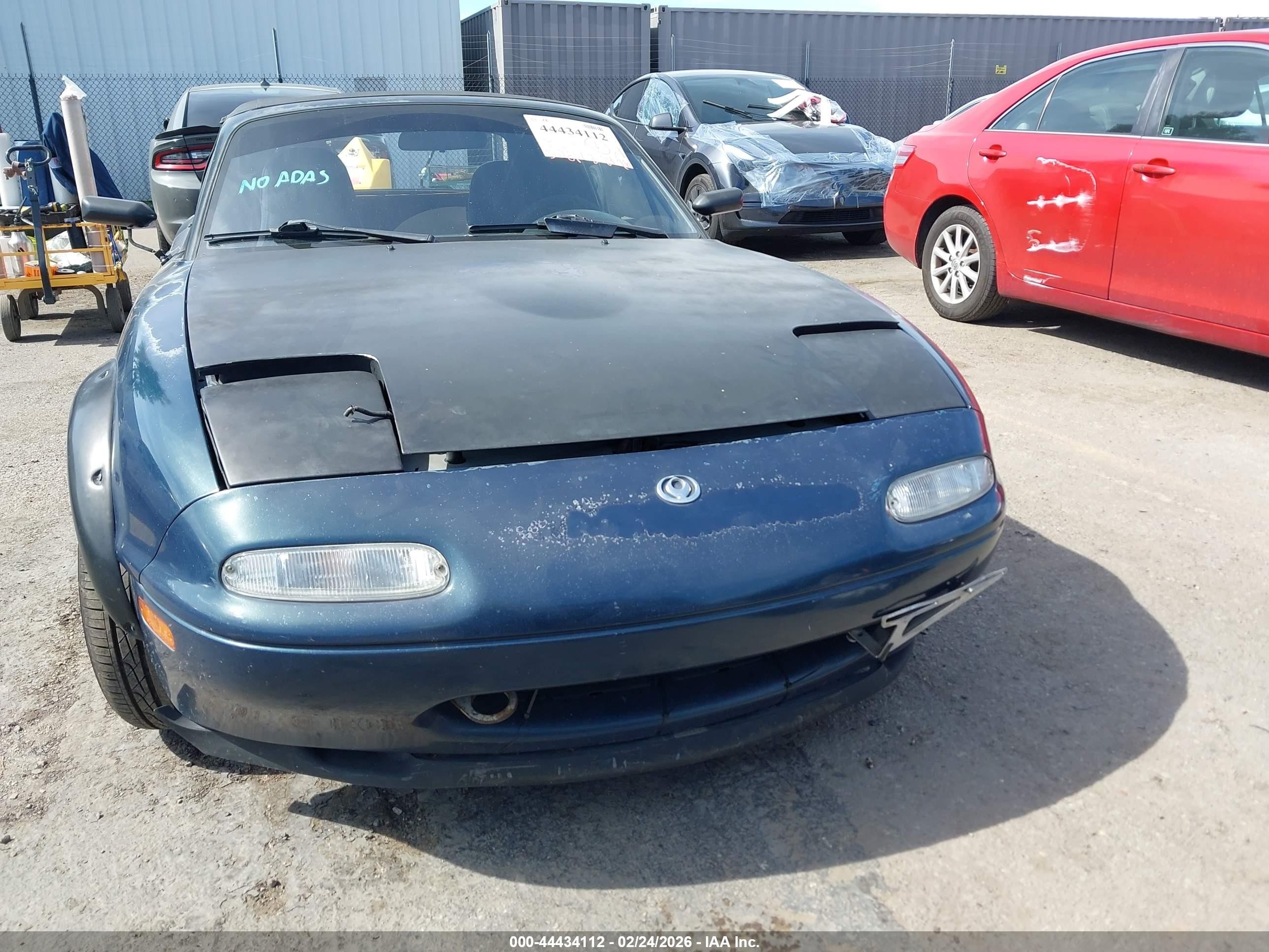 1995 Mazda Mx-5 Miata   Gray vin: JM1NA3532S0601937