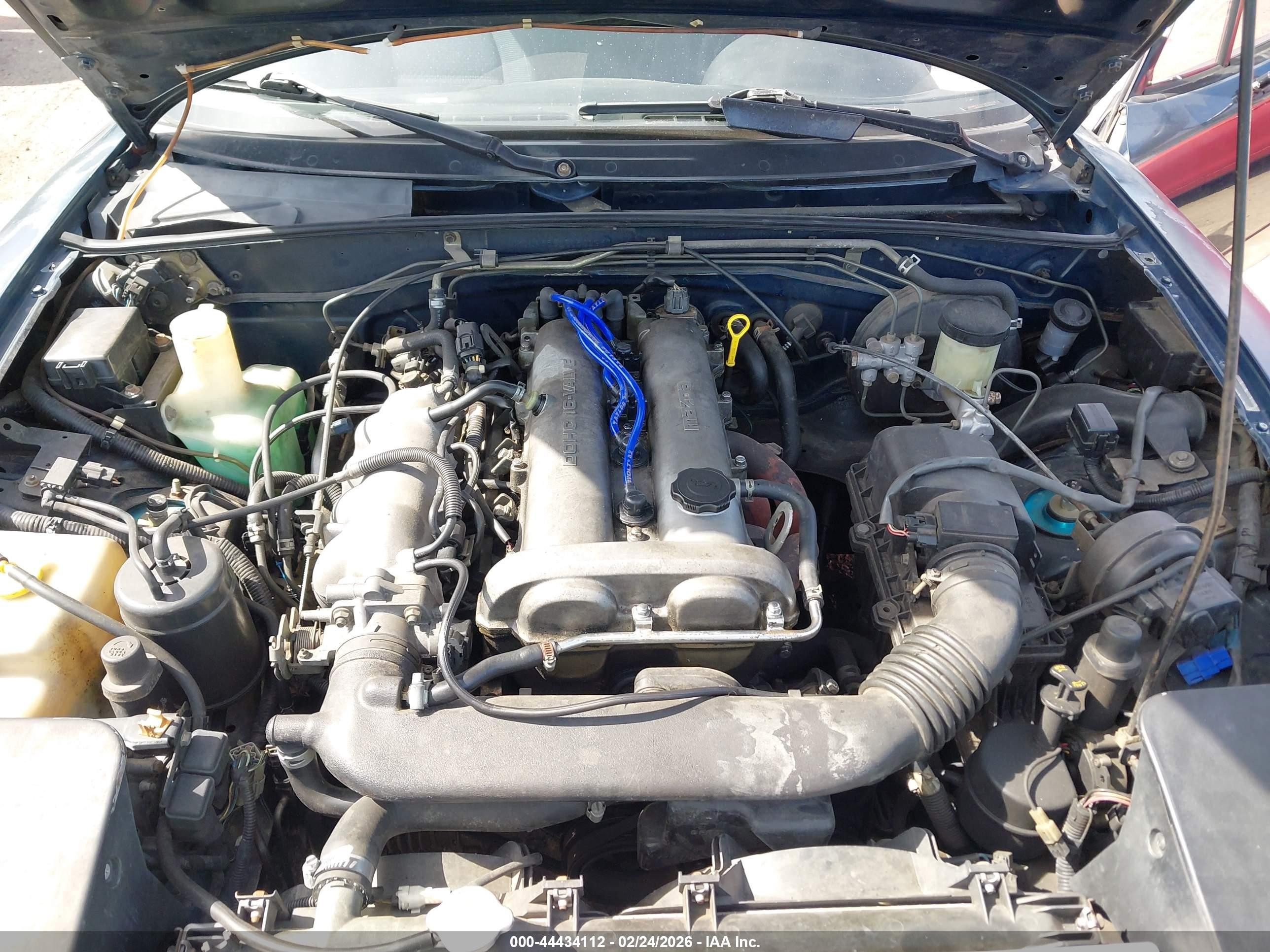 1995 Mazda Mx-5 Miata   Gray vin: JM1NA3532S0601937